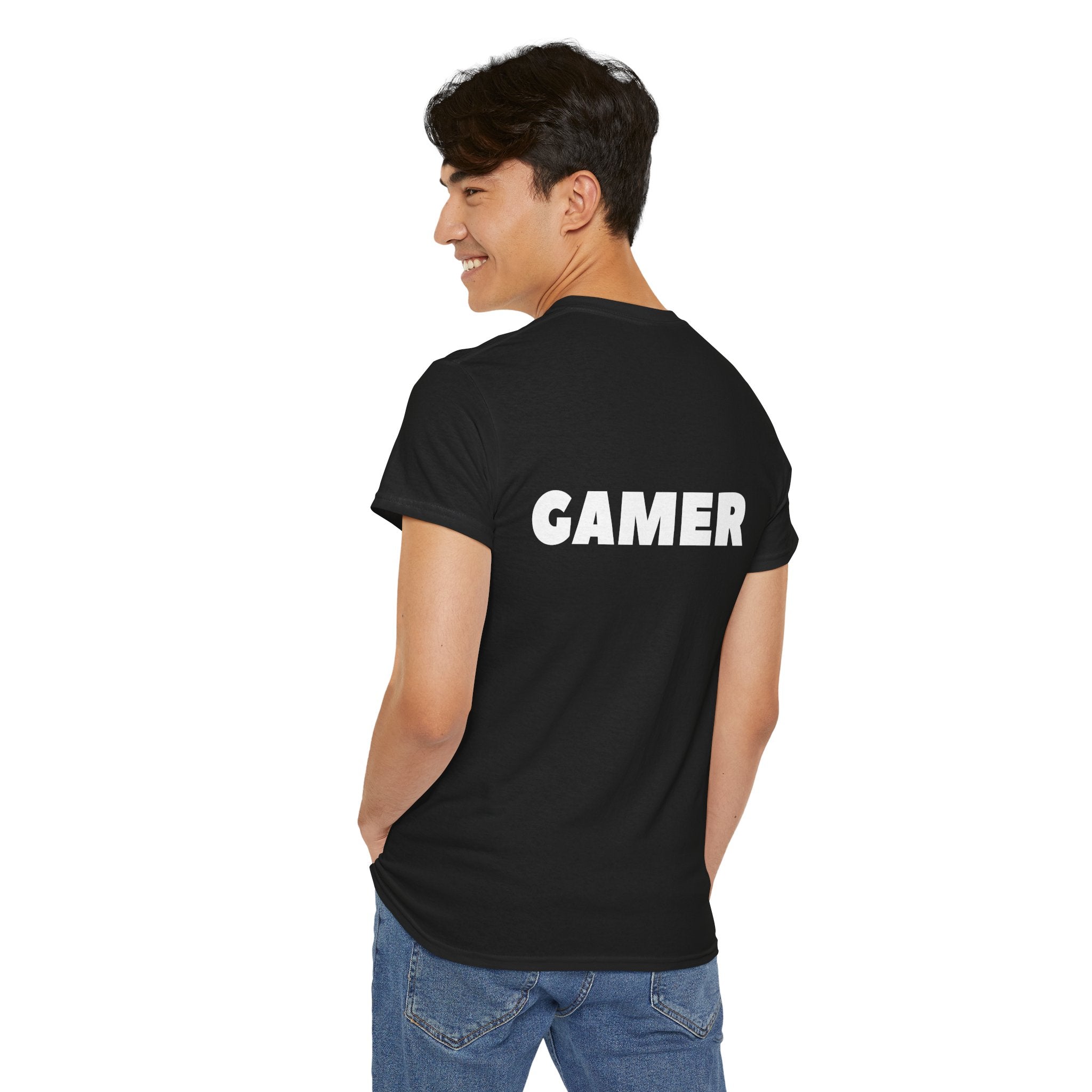 Gamer Unisex T-Shirt (Back Print)
