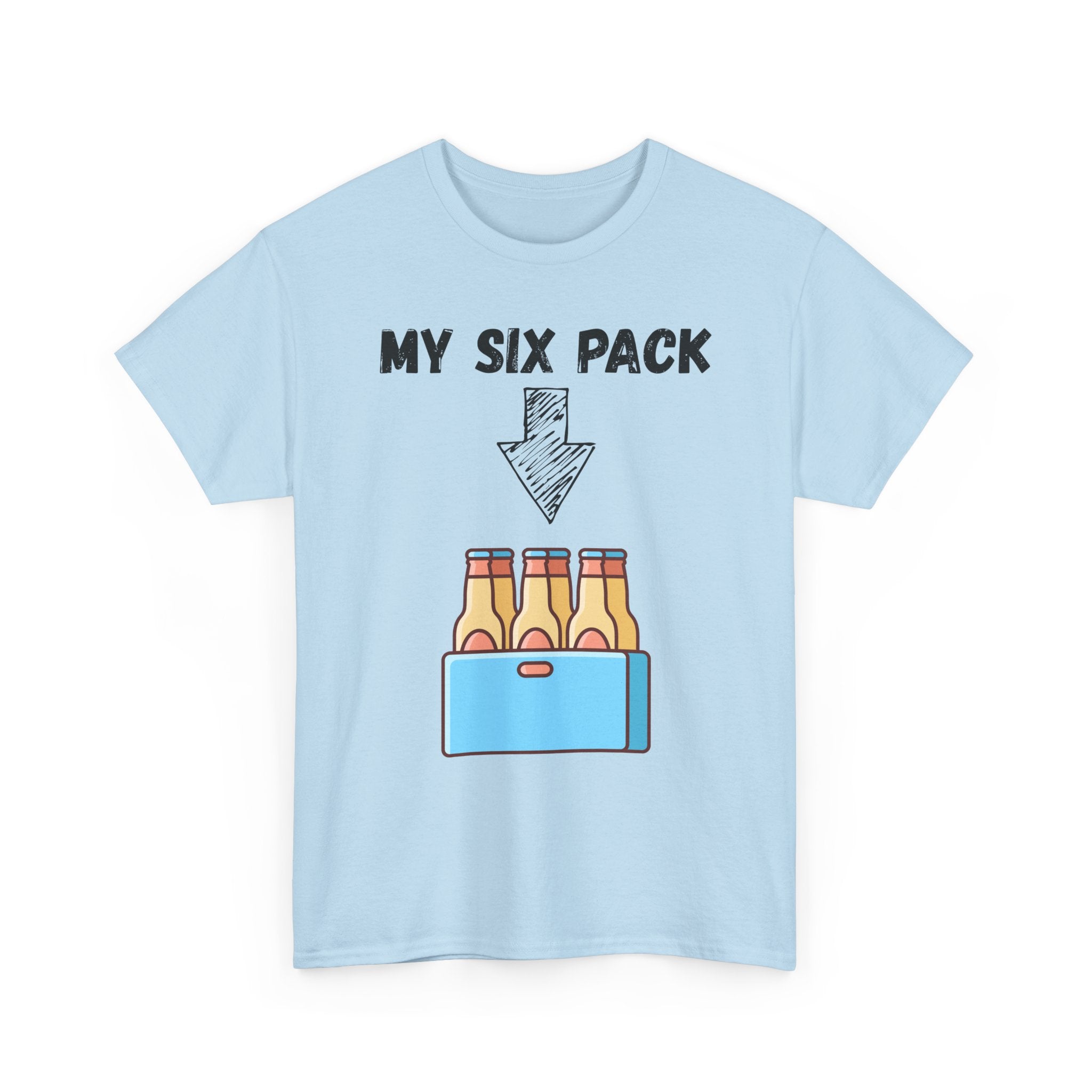 🍺 My Six Pack T-Shirt – Funny Beer Lover Tee for Men