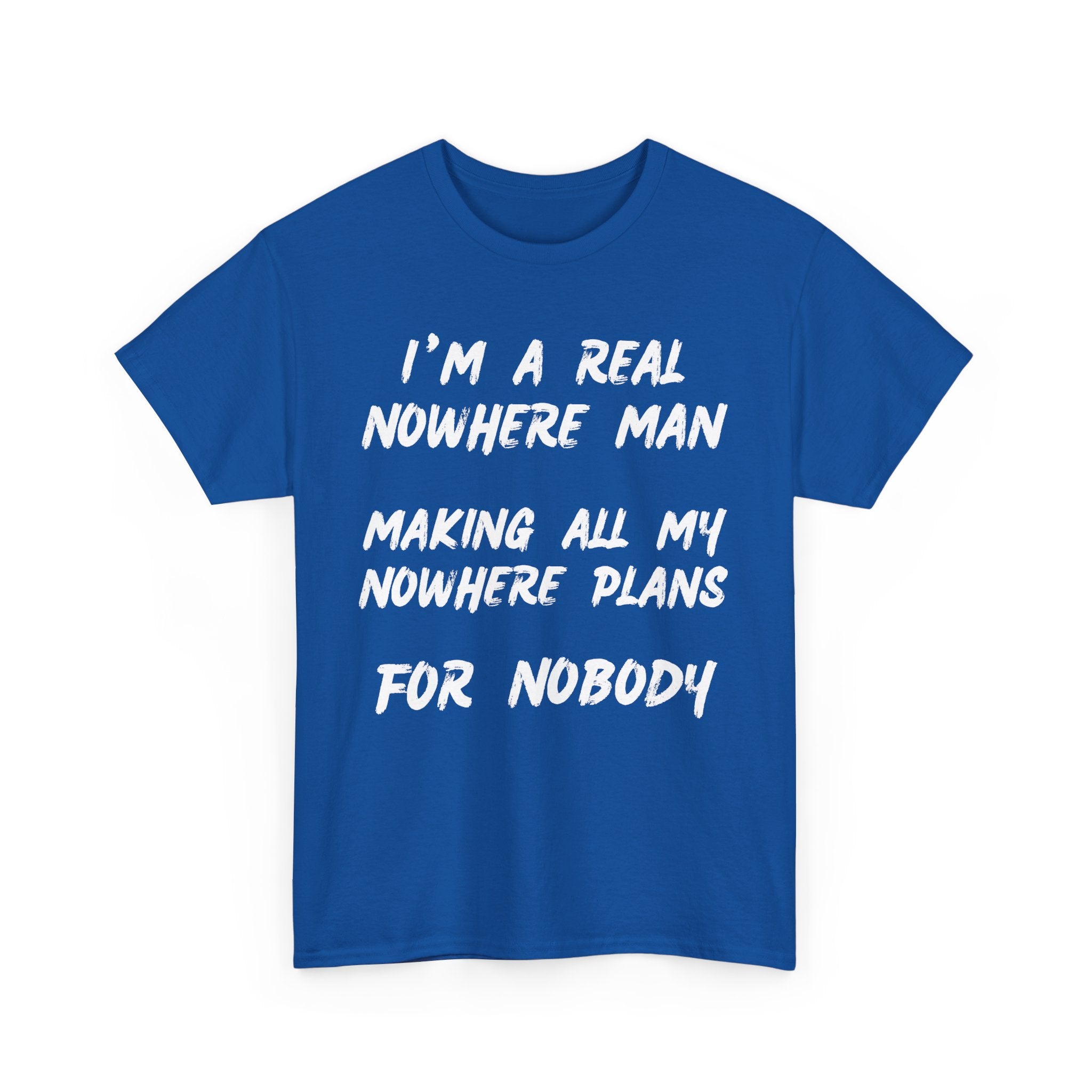 Nowhere Man T-Shirt – Beatles-Inspired Lyric Tee for Dreamers | T Shirt World Australia 🎸🖤👕