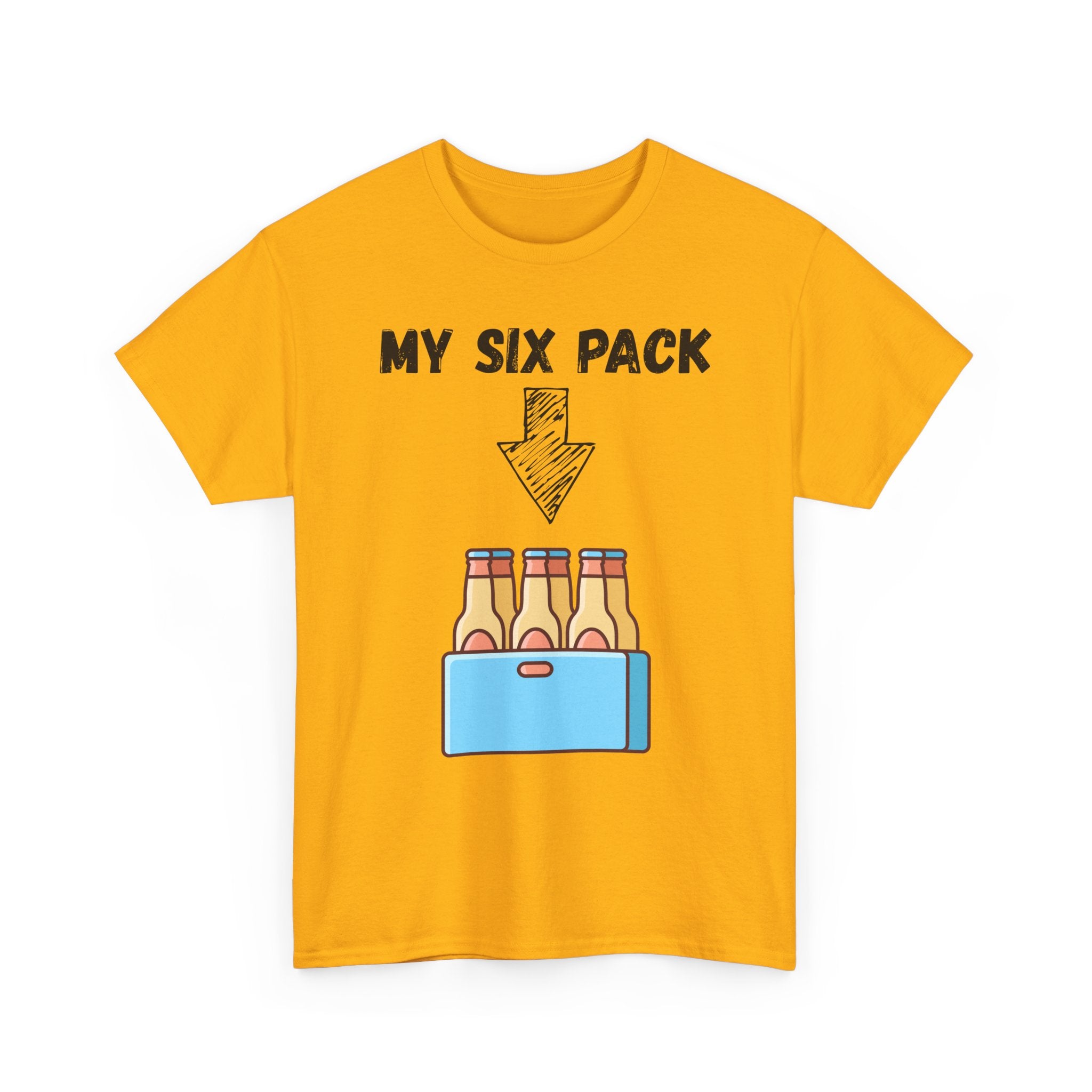 🍺 My Six Pack T-Shirt – Funny Beer Lover Tee for Men