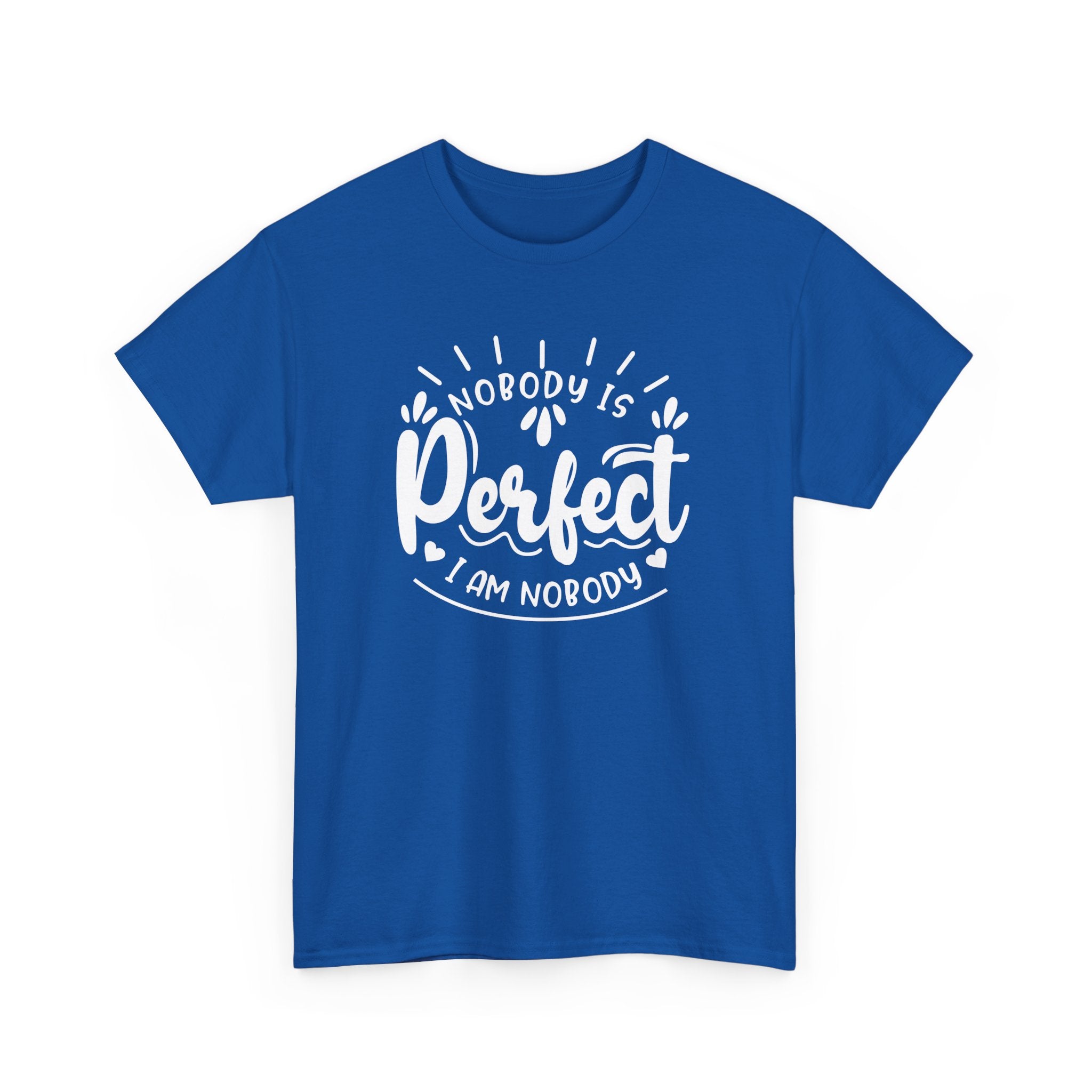 Nobody is Perfect – I Am Nobody, Funny T-Shirt