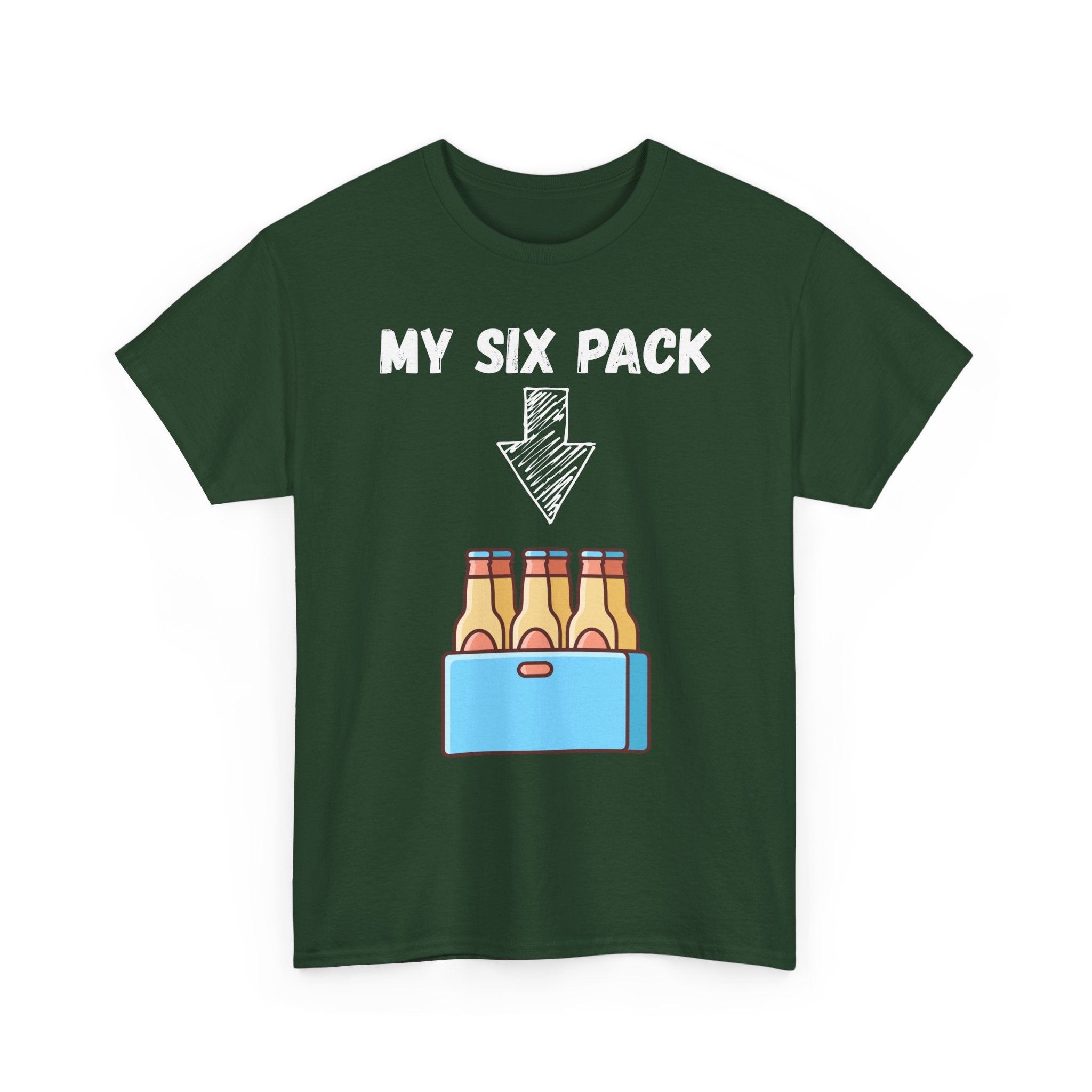 🍺 My Six Pack T-Shirt – Funny Beer Lover Tee for Men