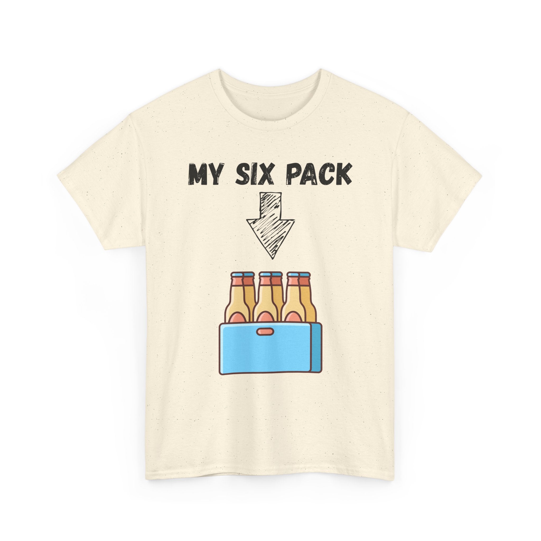 🍺 My Six Pack T-Shirt – Funny Beer Lover Tee for Men