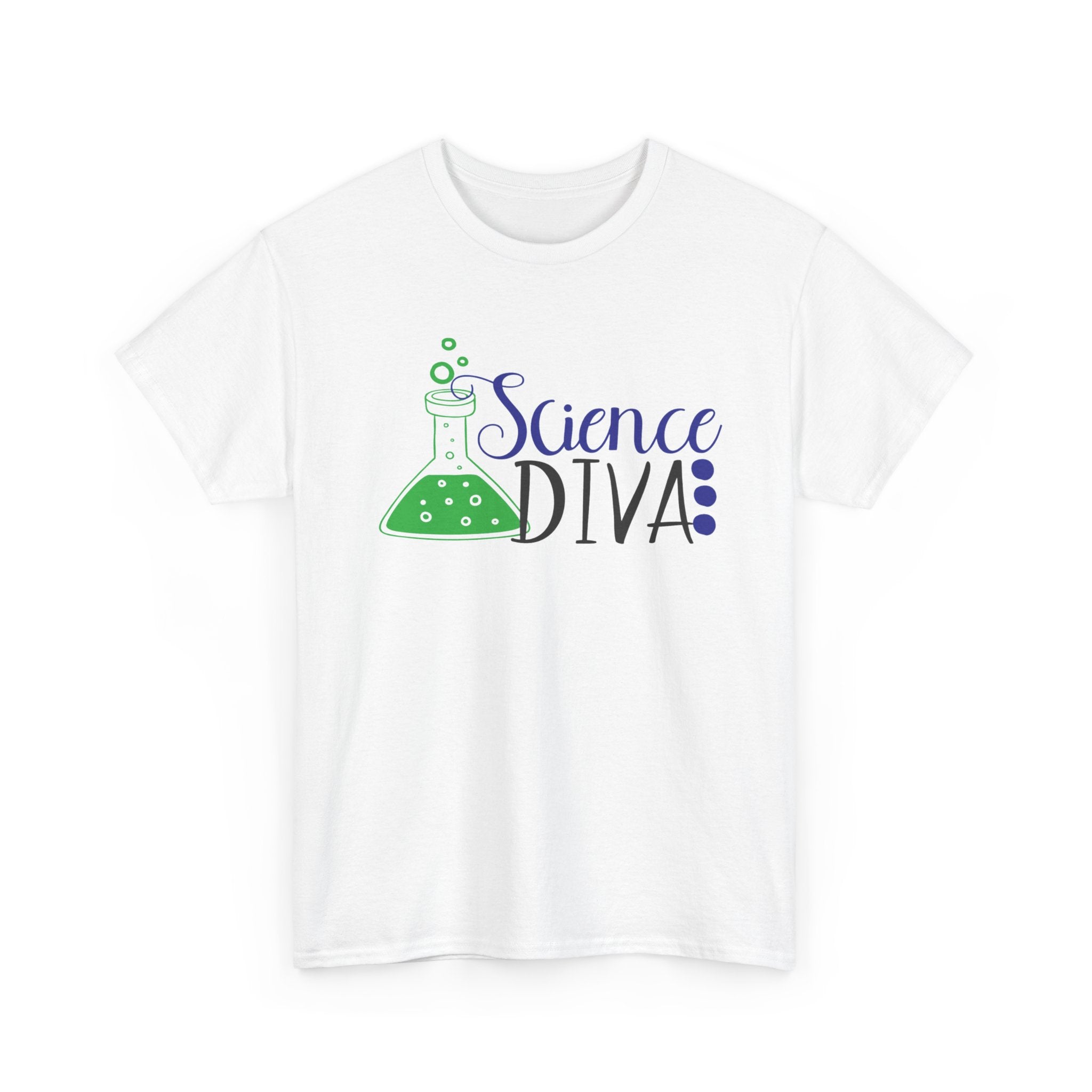 Science Diva T-Shirt - Perfect for Women Who Love Science