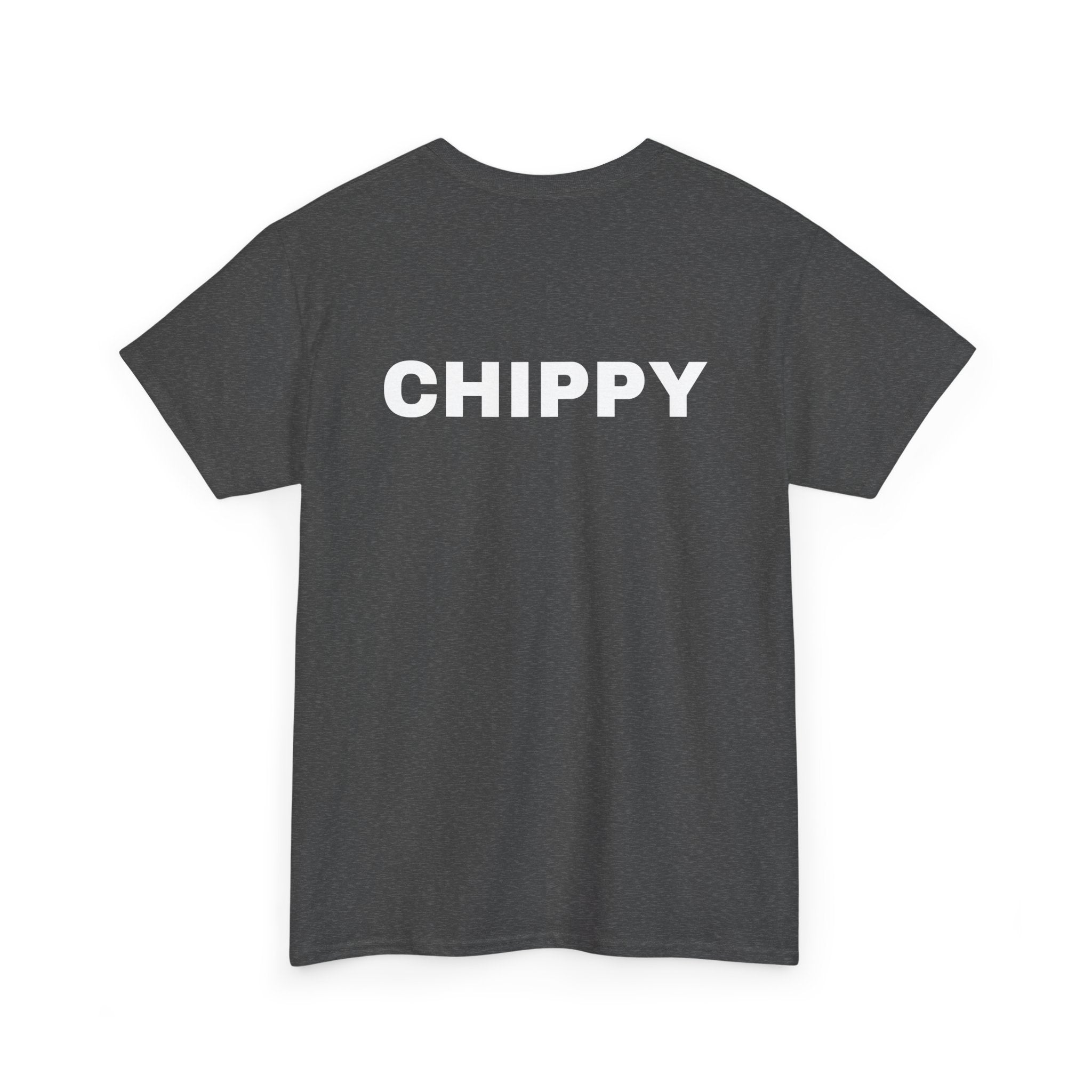 Chippy Unisex T-Shirt (Back Print) | Great Carpenter T-Shirt