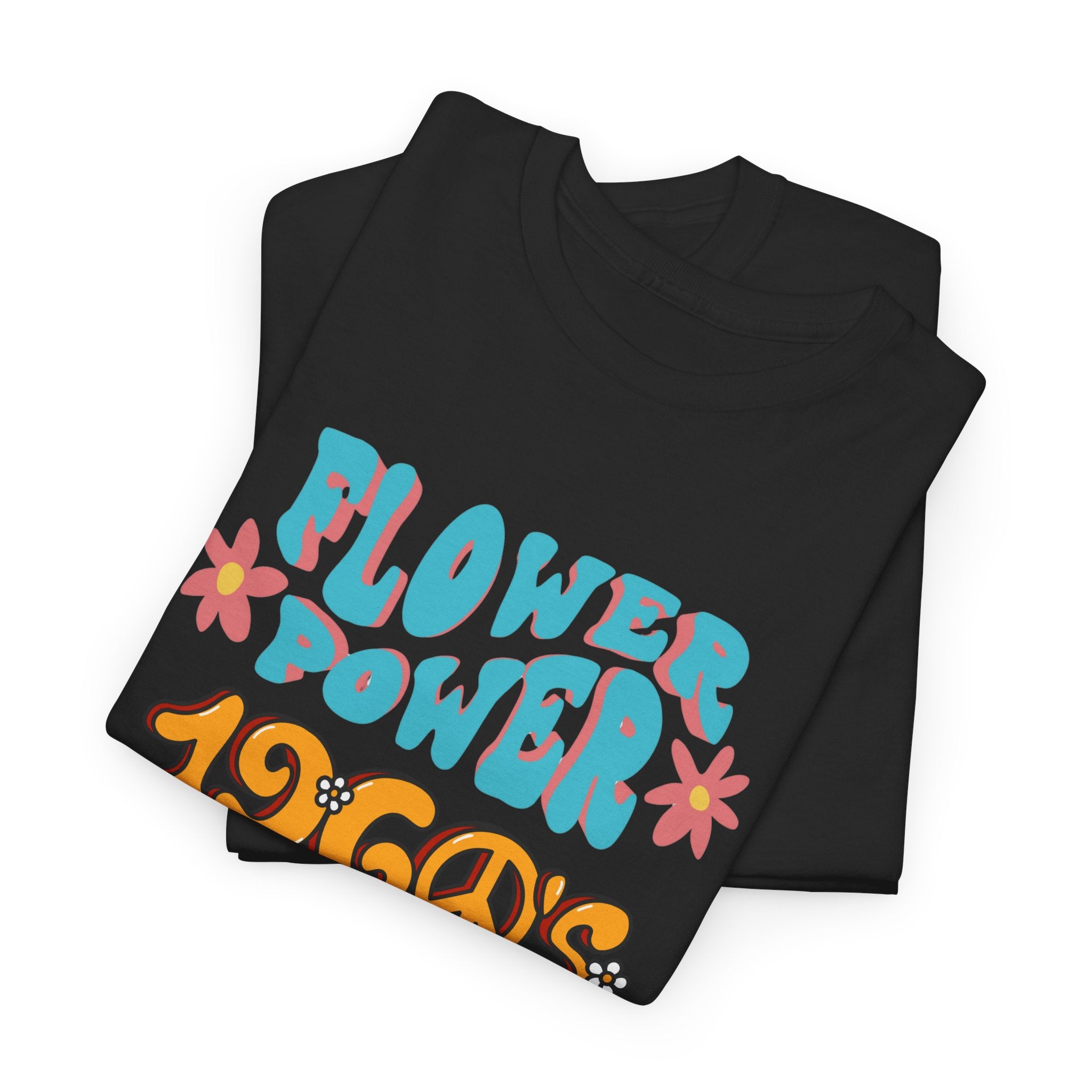 Flower Power T-Shirt – Embrace the 1960s Vibes