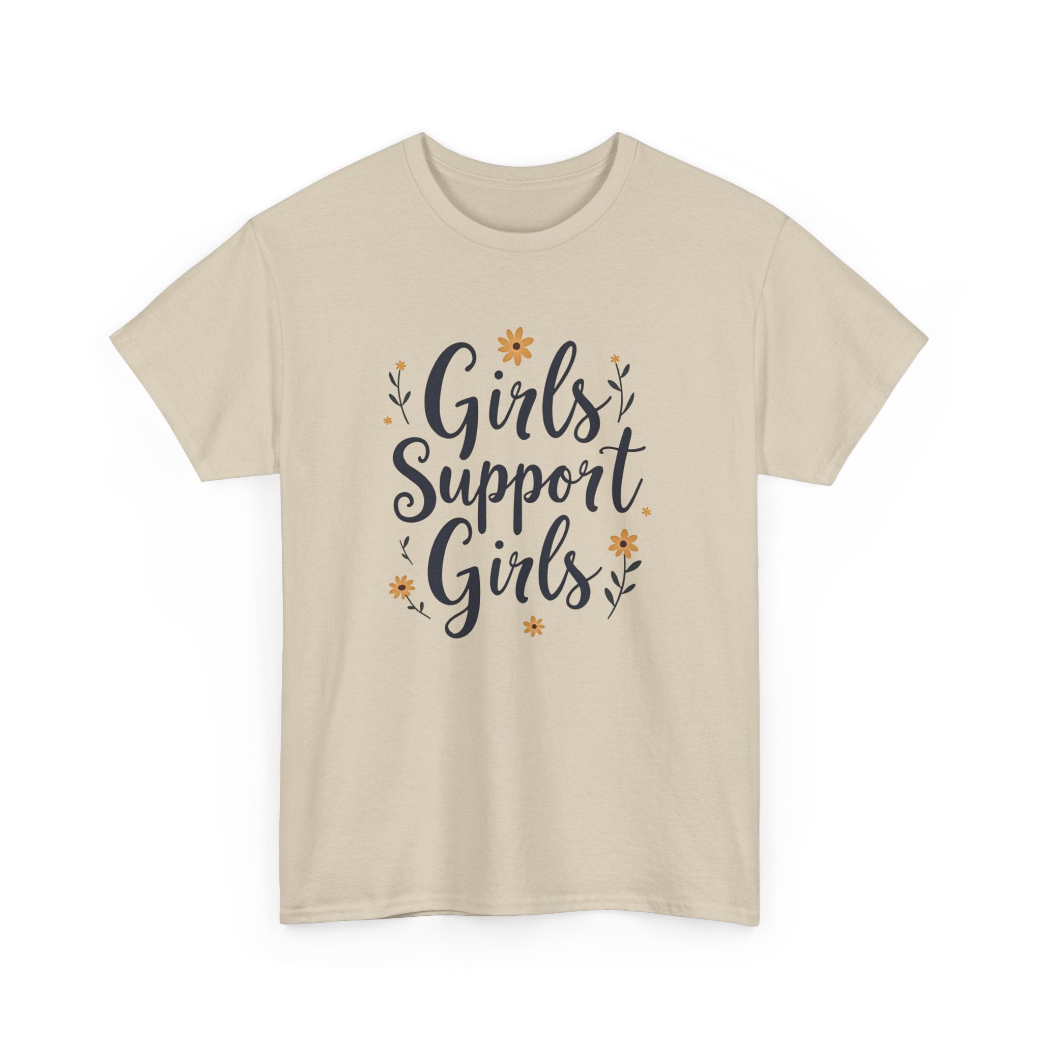 Girls Support Girls T-Shirt – Empowering Feminist Tee for Women 💪👭🌸