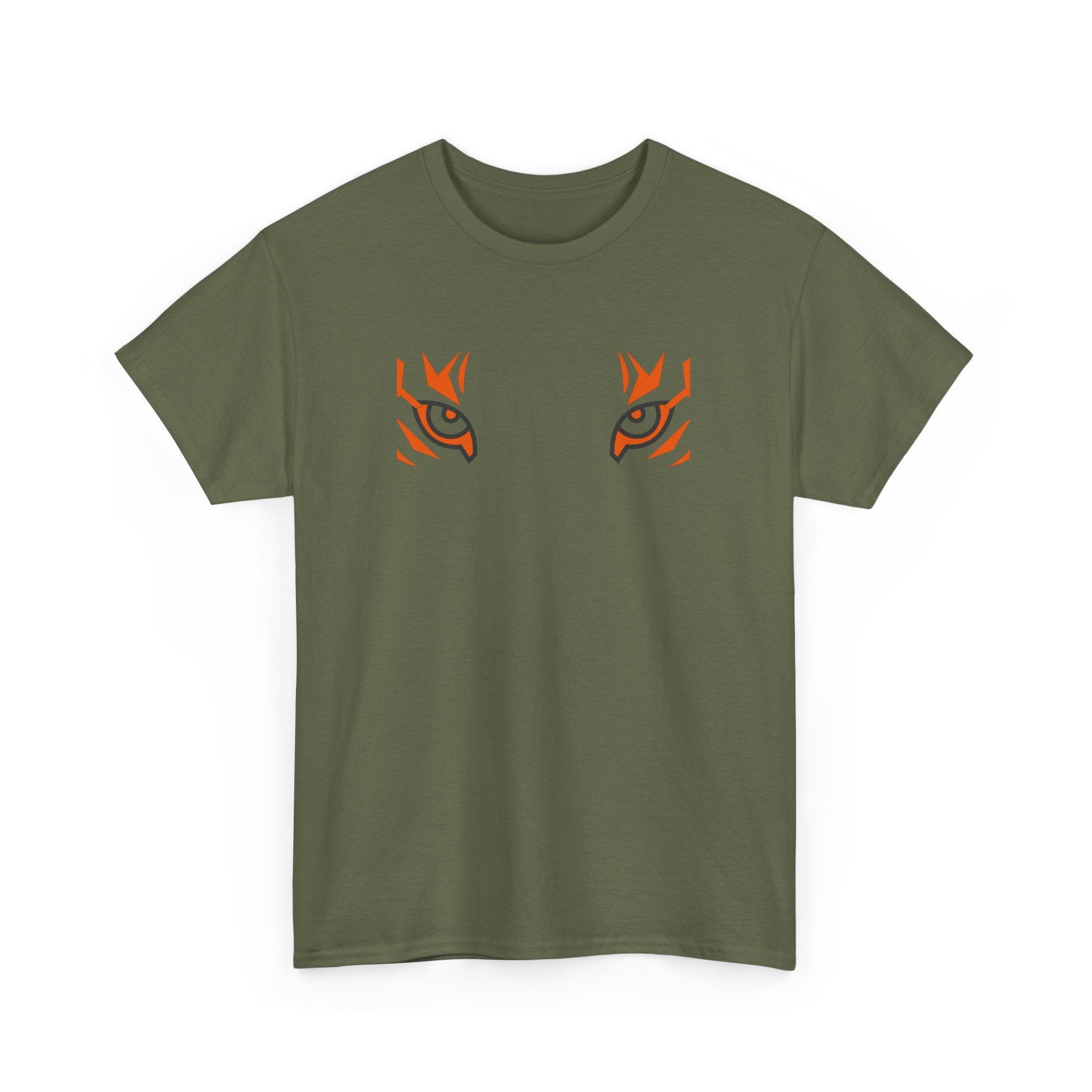 Tiger's Angry Eyes T-Shirt – Fierce and Captivating Design
