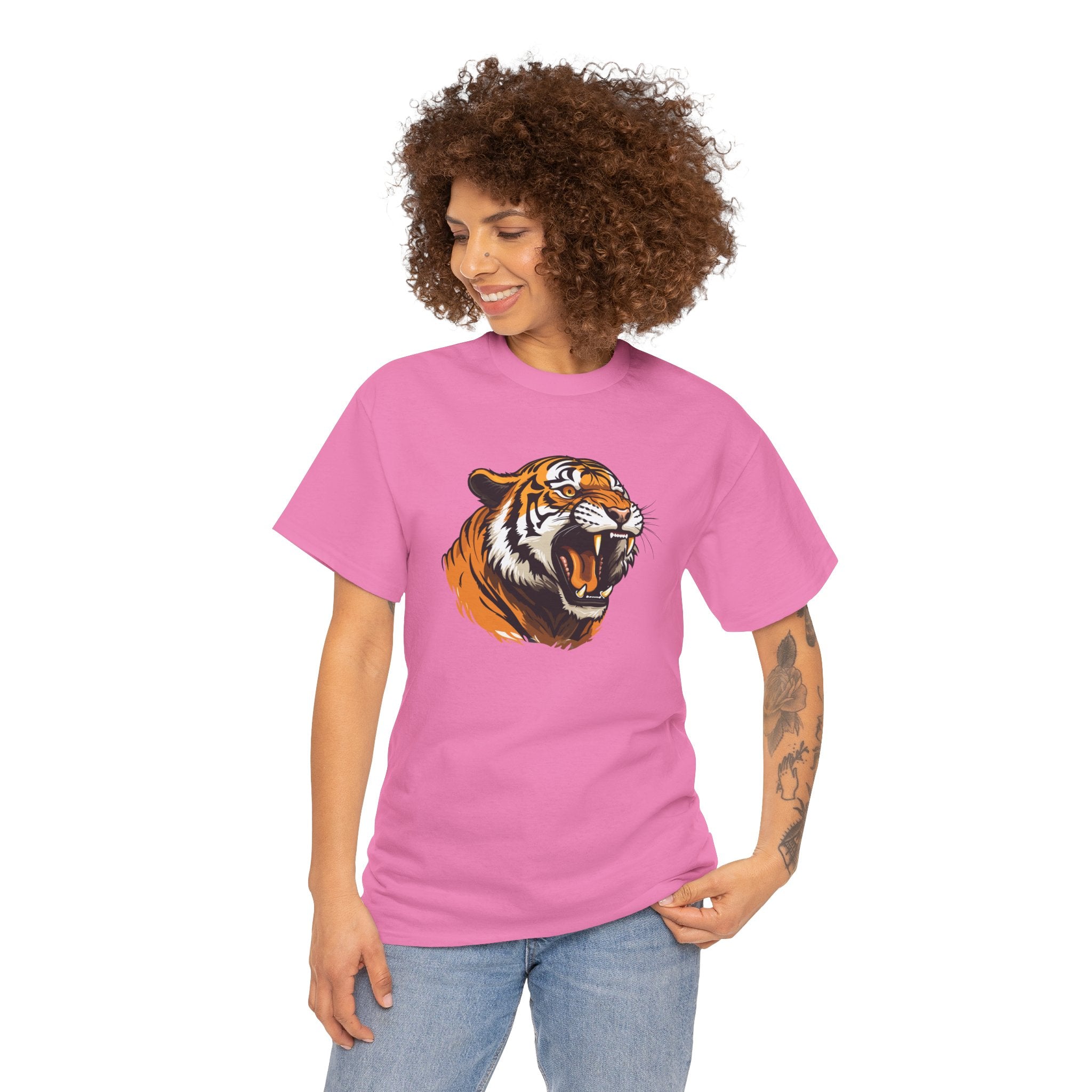 Roaring Tiger T-Shirt – Fierce and Bold Design