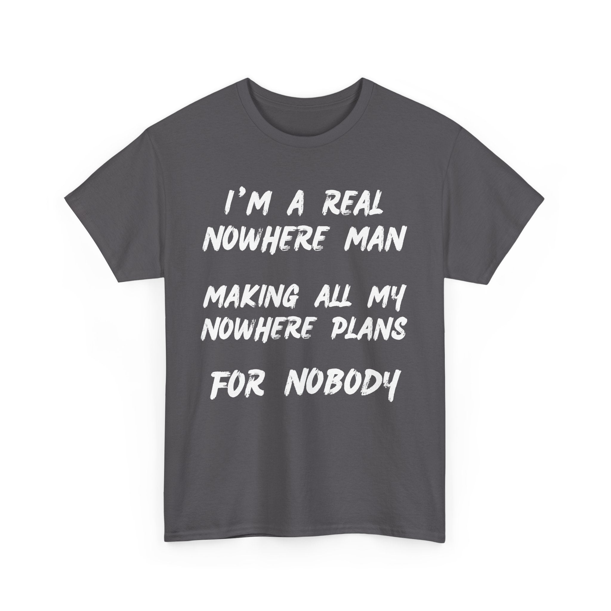 Nowhere Man T-Shirt – Beatles-Inspired Lyric Tee for Dreamers | T Shirt World Australia 🎸🖤👕