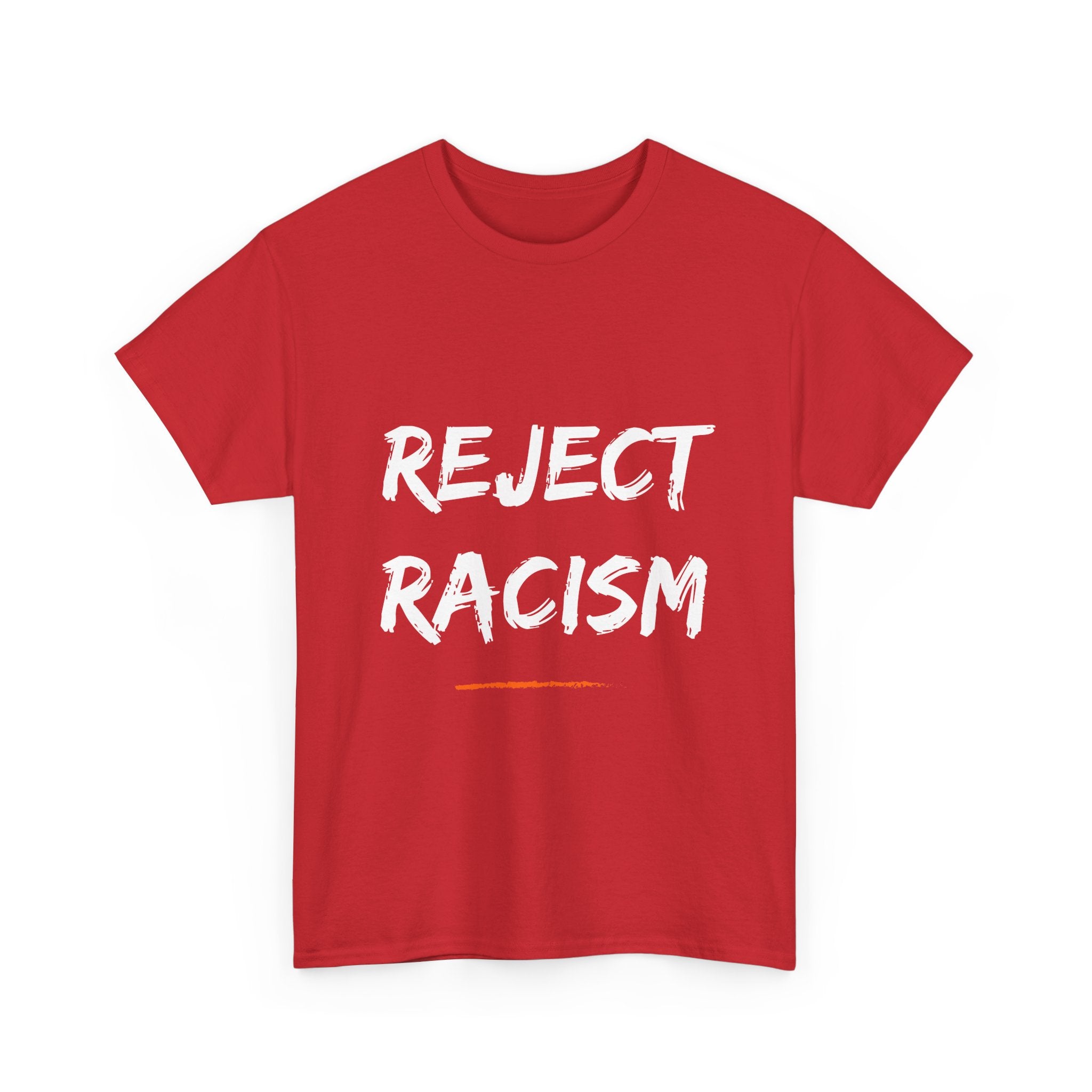 Reject Racism T-Shirt – Bold Anti-Racism Message Tee