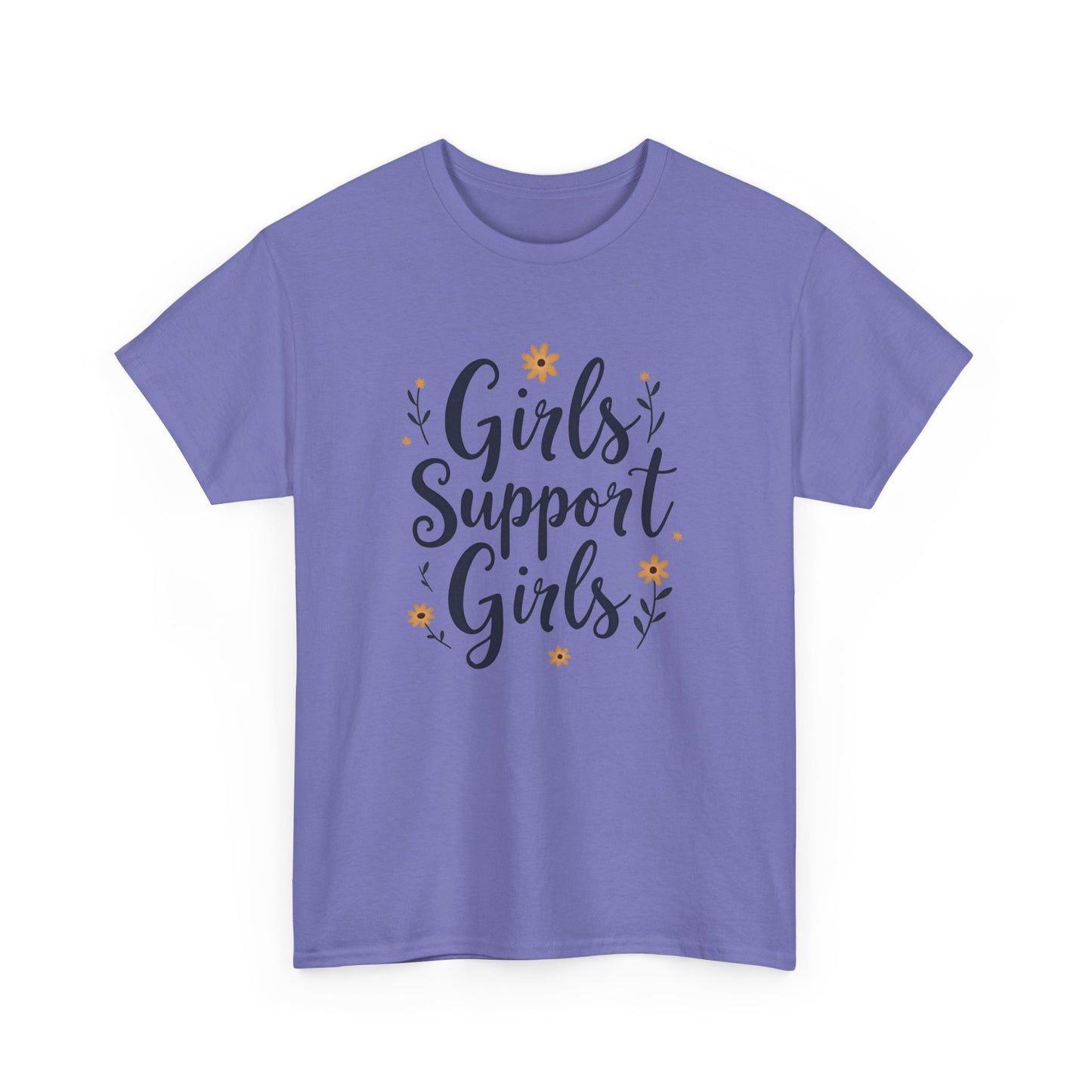 Girls Support Girls T-Shirt – Empowering Feminist Tee for Women 💪👭🌸