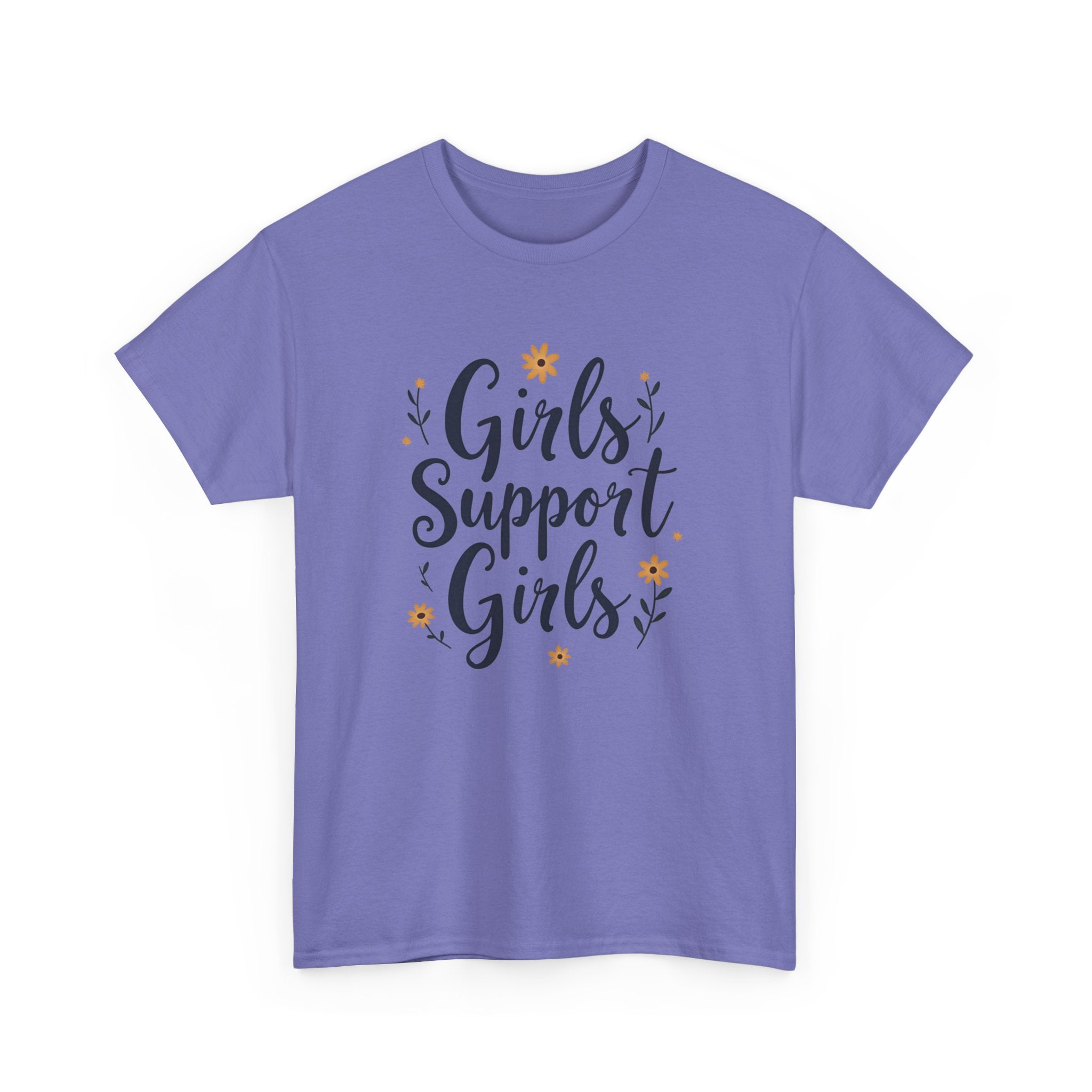 Girls Support Girls T-Shirt – Empowering Feminist Tee for Women 💪👭🌸