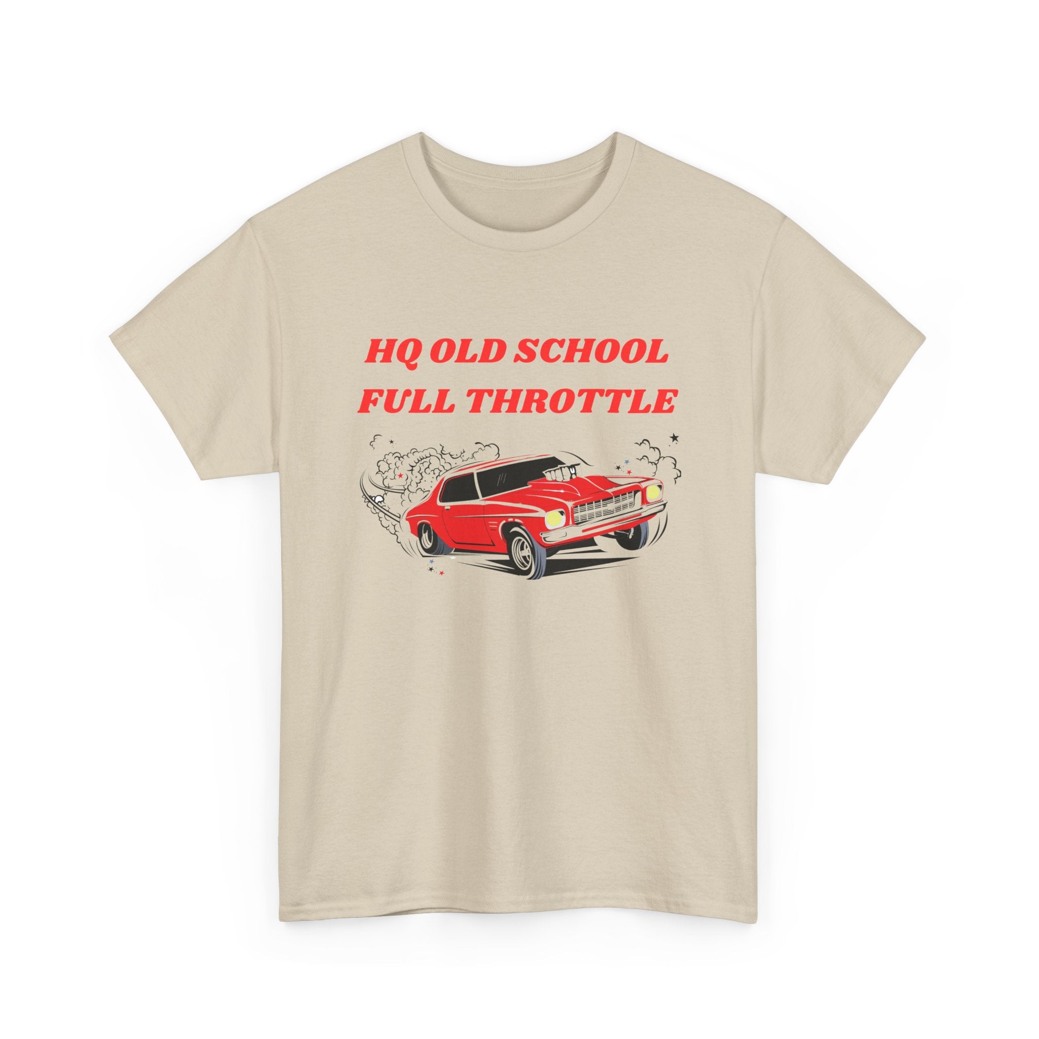 HQ Holden T-Shirt – Old School Full Throttle