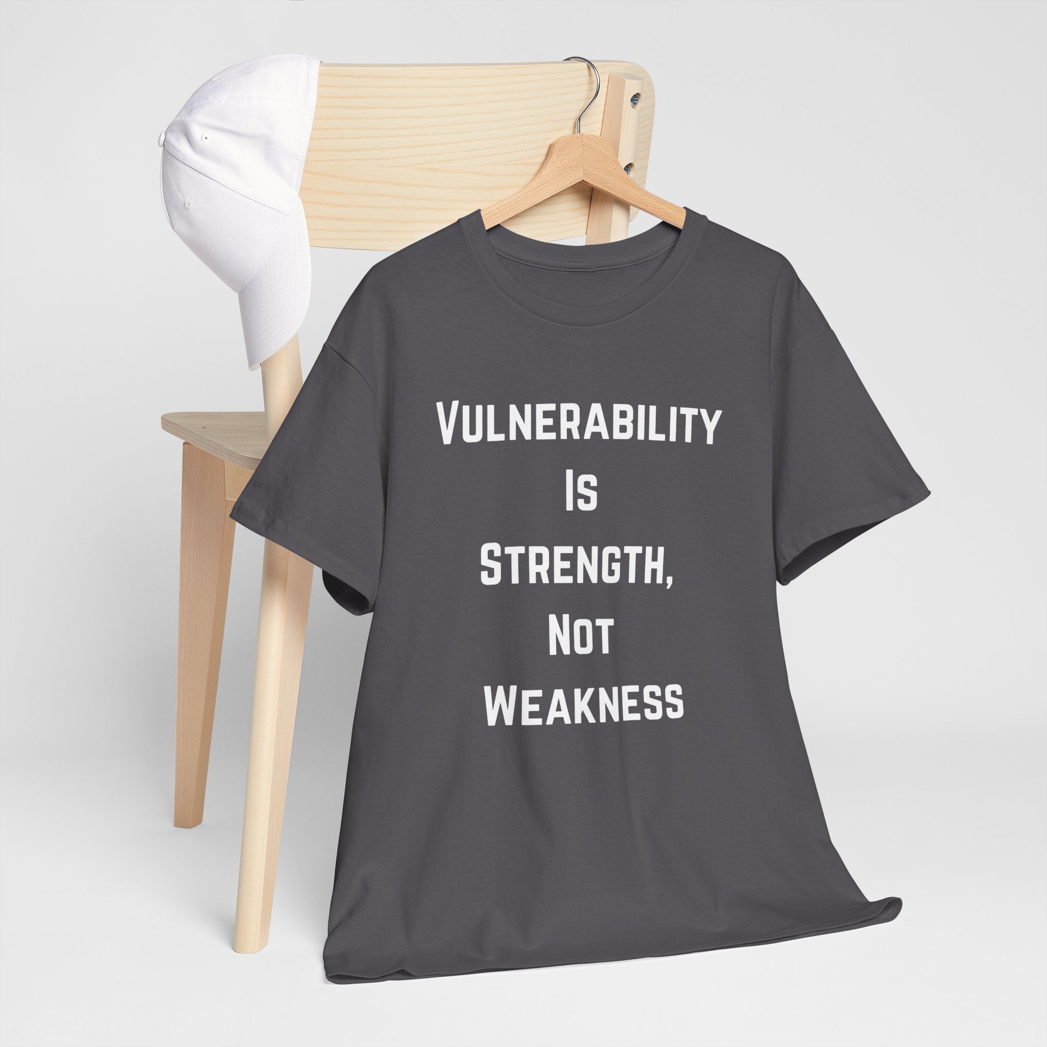 Vulnerability Is Strength T-Shirt – Inspirational & Empowering Tee