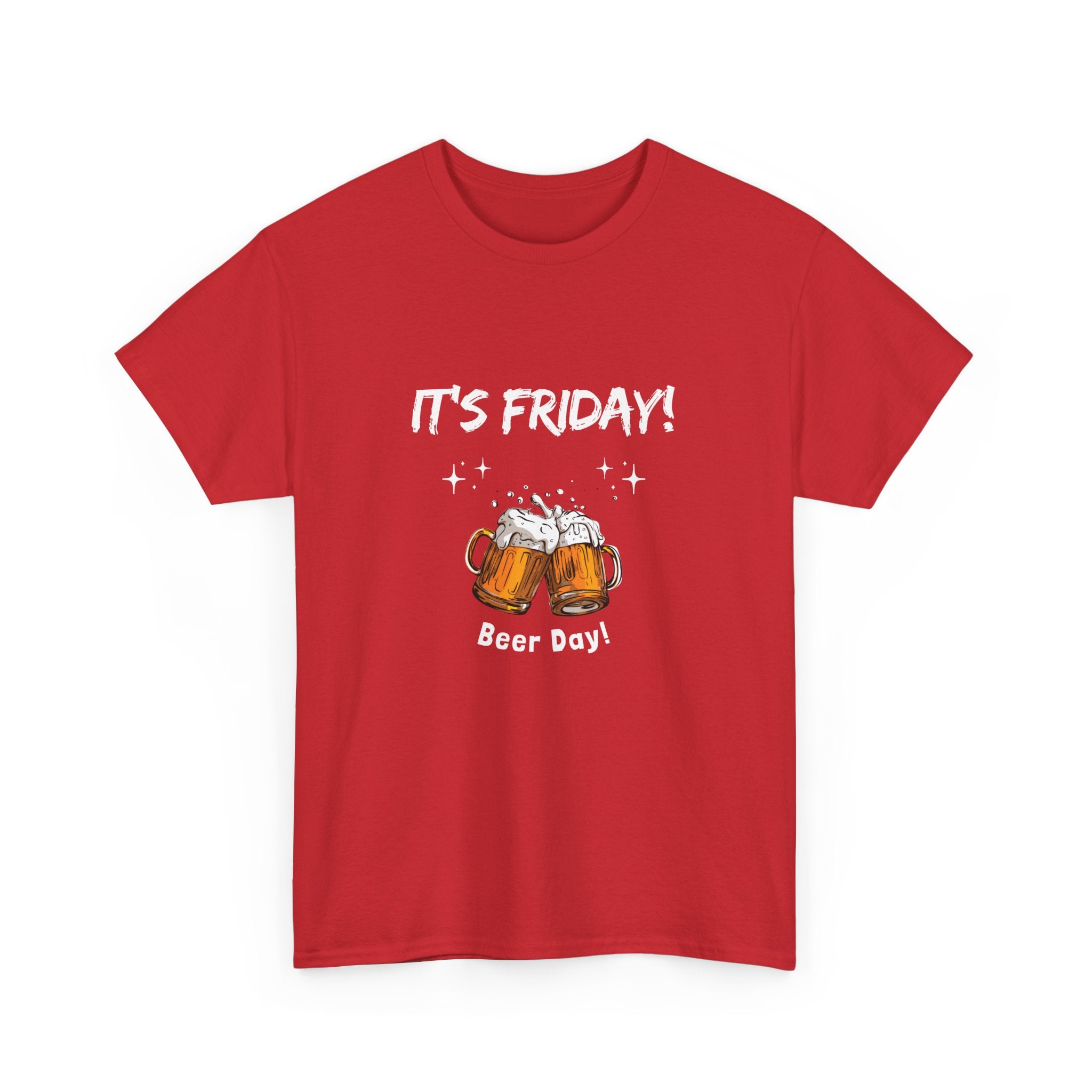 It’s Friday Beer Day T-Shirt – Funny Weekend Tee