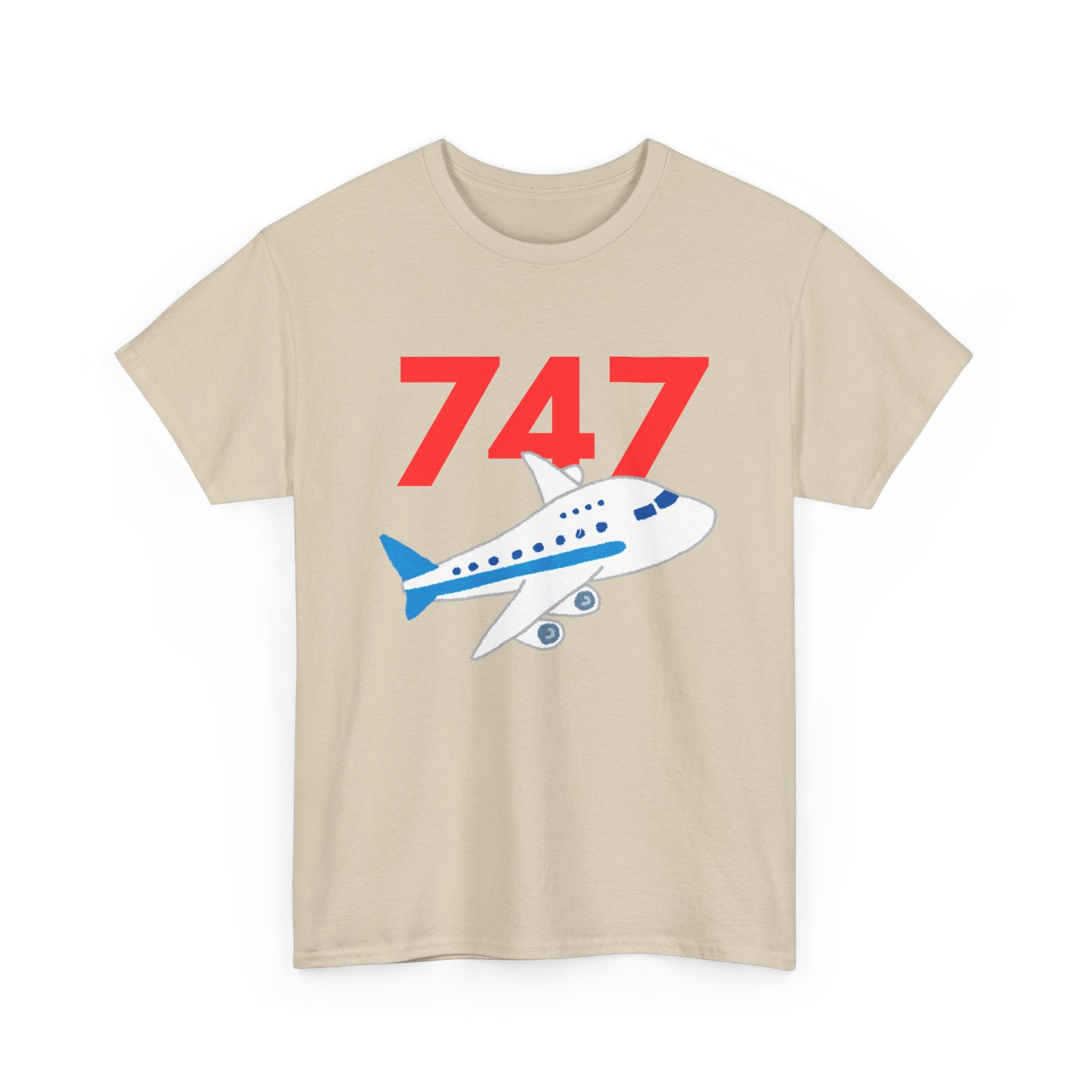 ✈️ 747 Jumbo Jet T-Shirt – Classic Aviation Tee for Plane Lovers