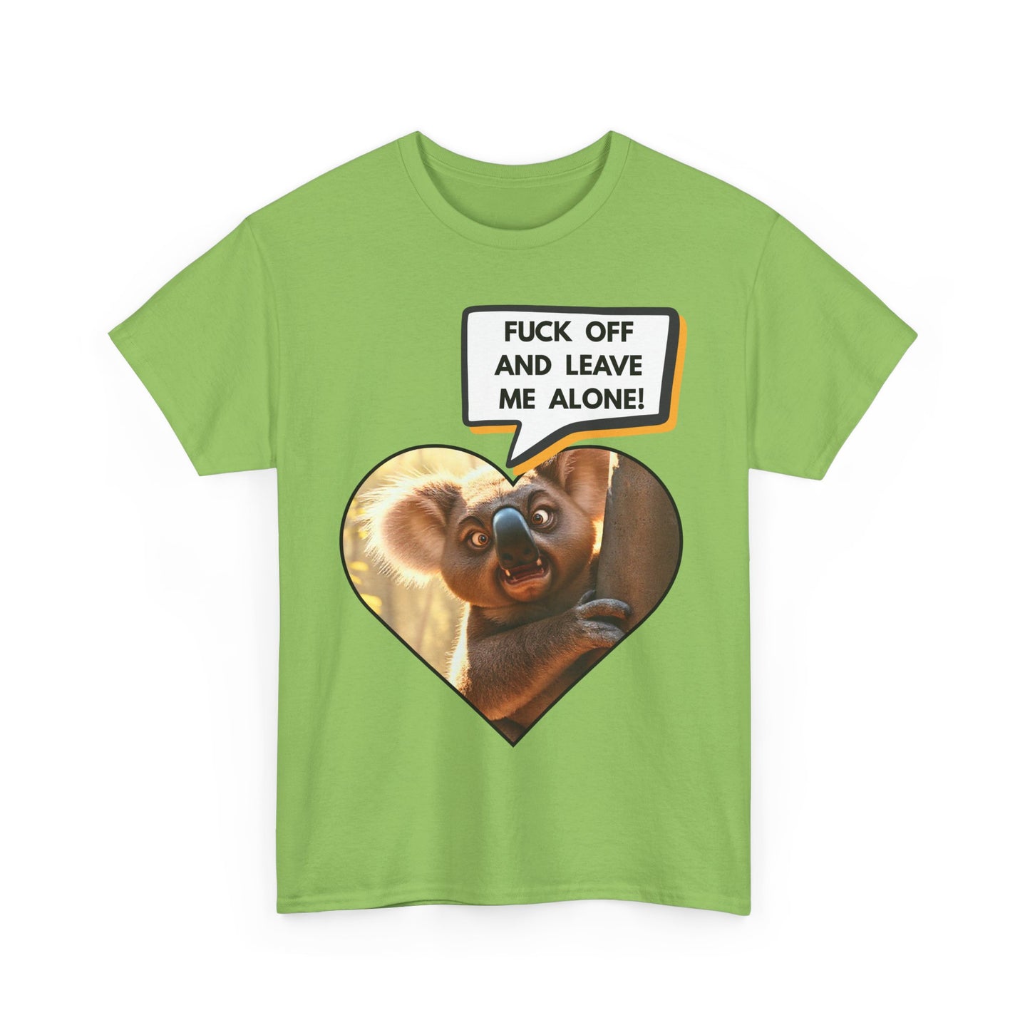 Angry Koala Fuck Off and Leave Me Alone T-Shirt – Bold Aussie Attitude