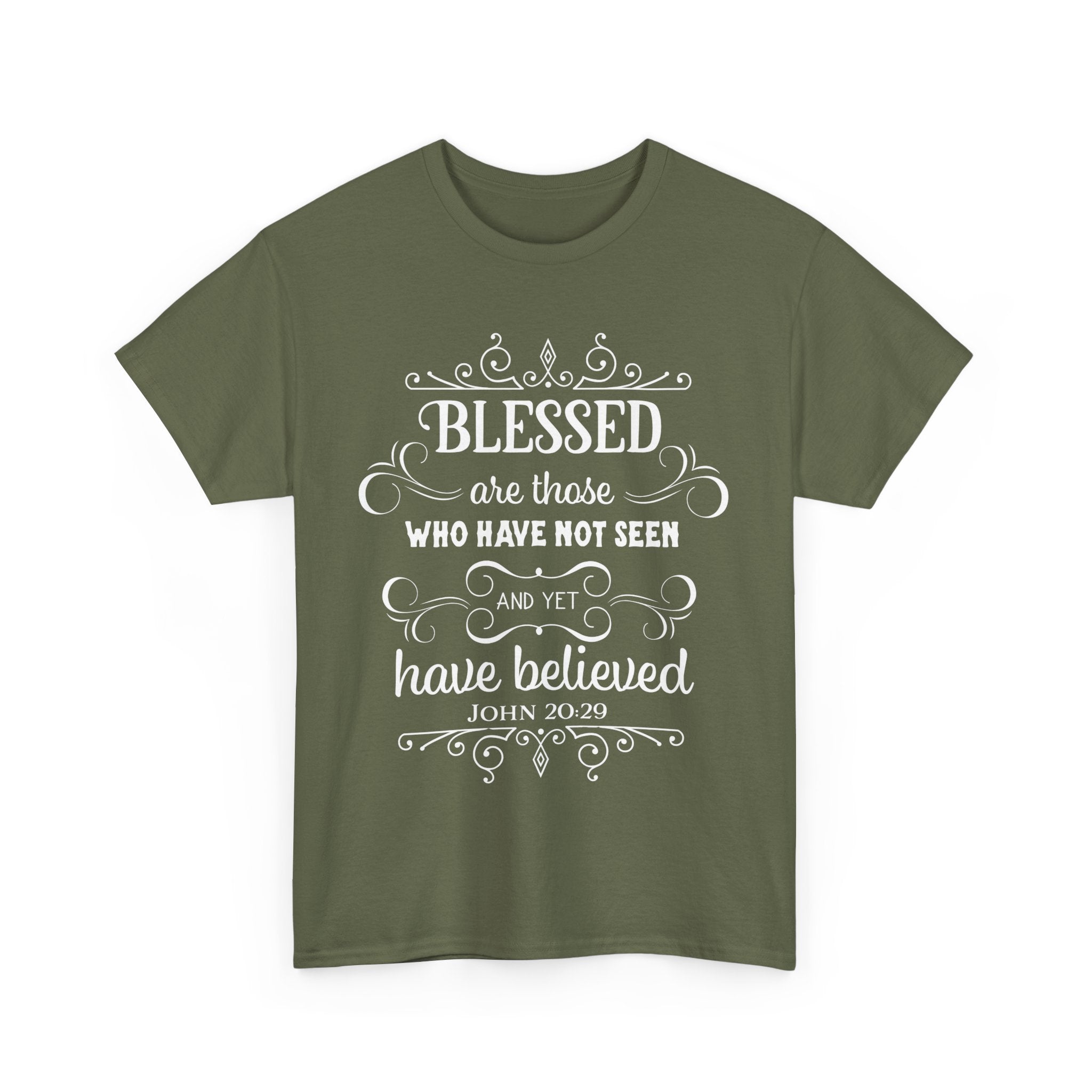 Blessed Are Those Who Have Not Seen – John 20:29 T-Shirt | Christian Faith Tee 🙏