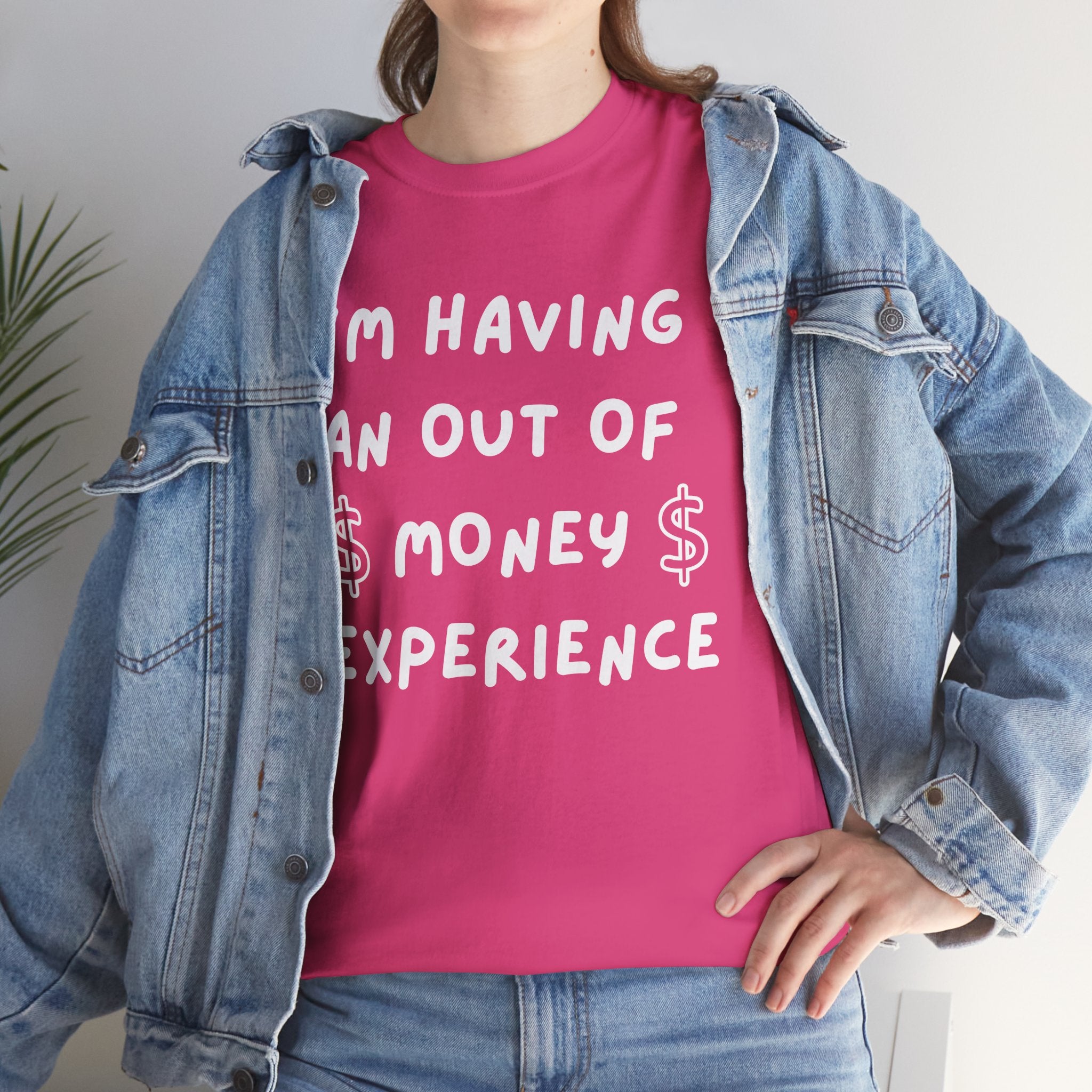 I’m Having an Out of Money Experience T-Shirt – Funny Broke Humor Tee