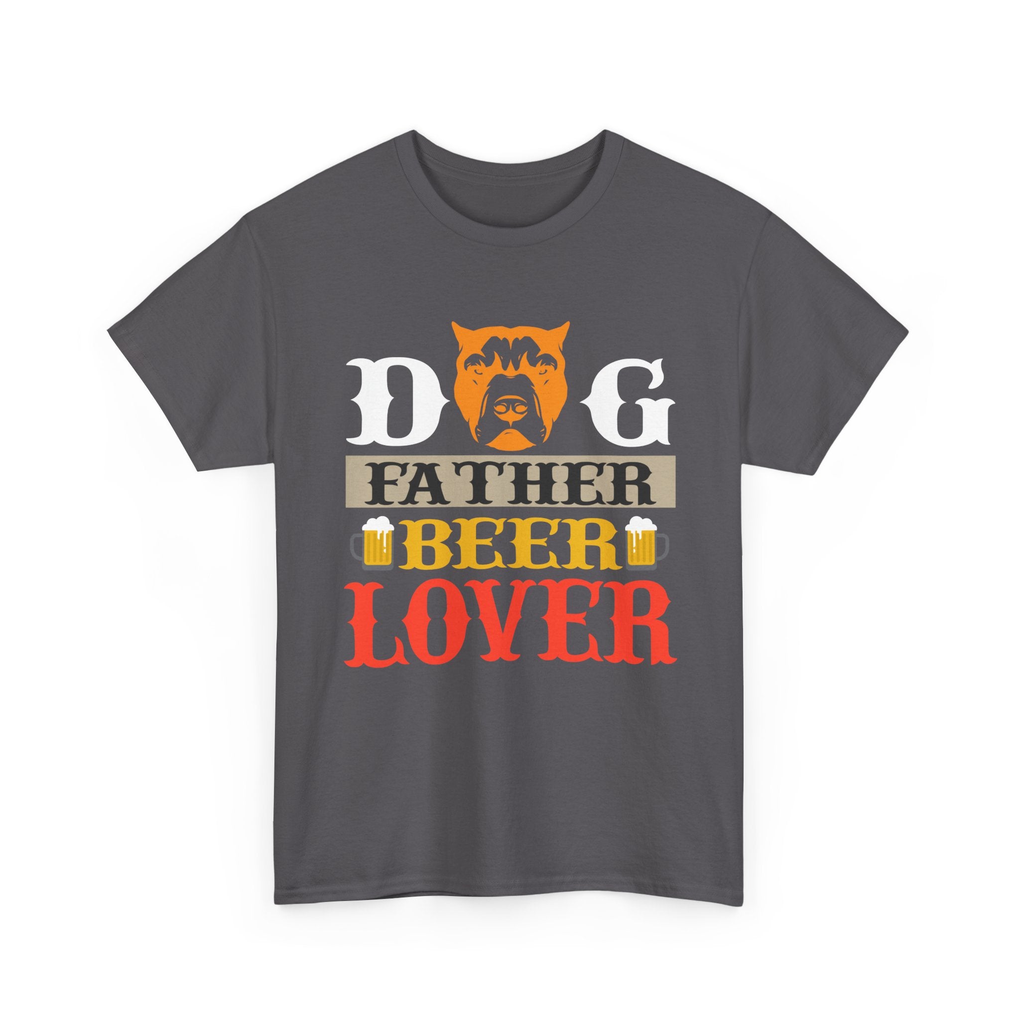Dog Father & Beer Lover T-Shirt – Funny Pet & Beer Design