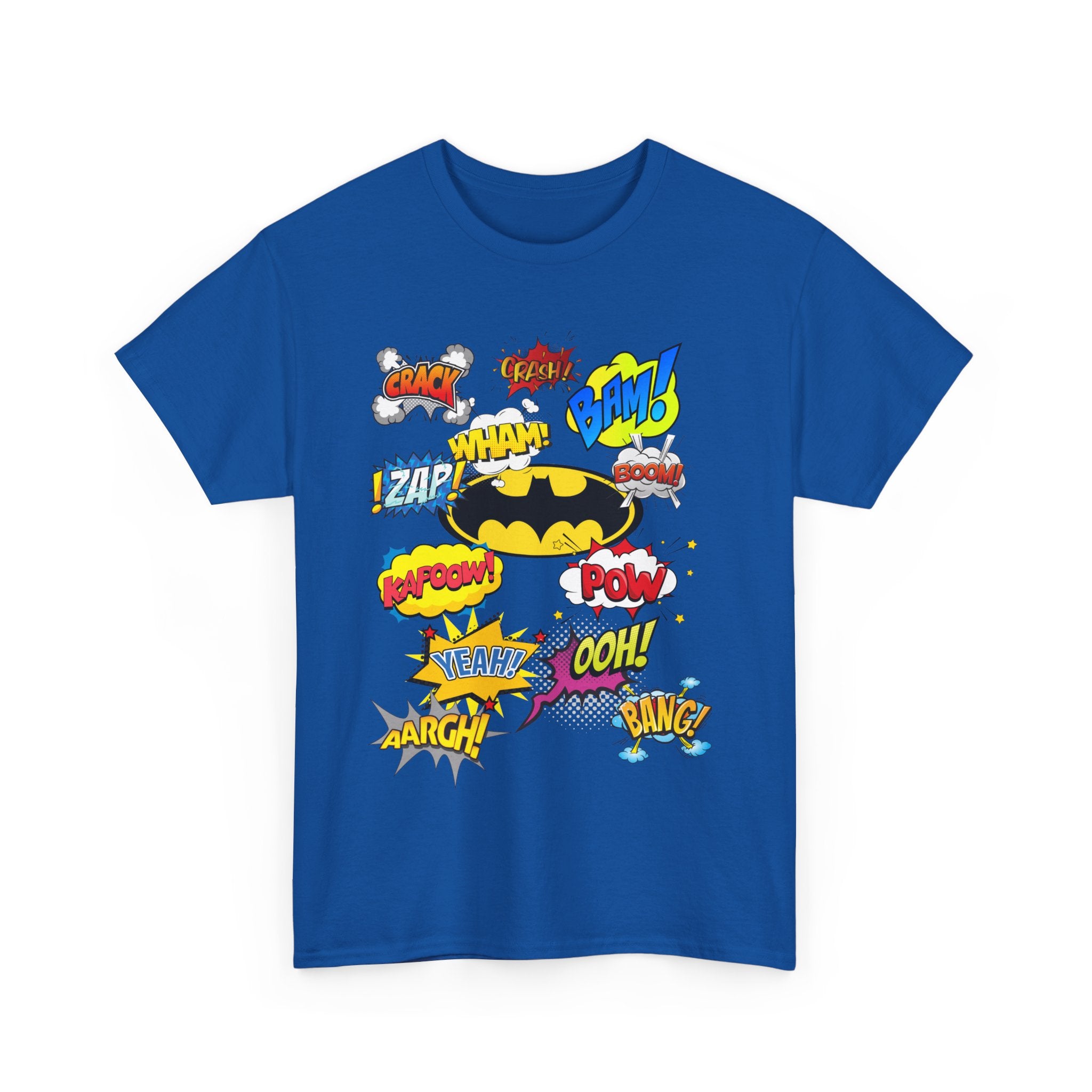 Comic Action Hero Tee – Bang! Crash! Kapow! Bam!