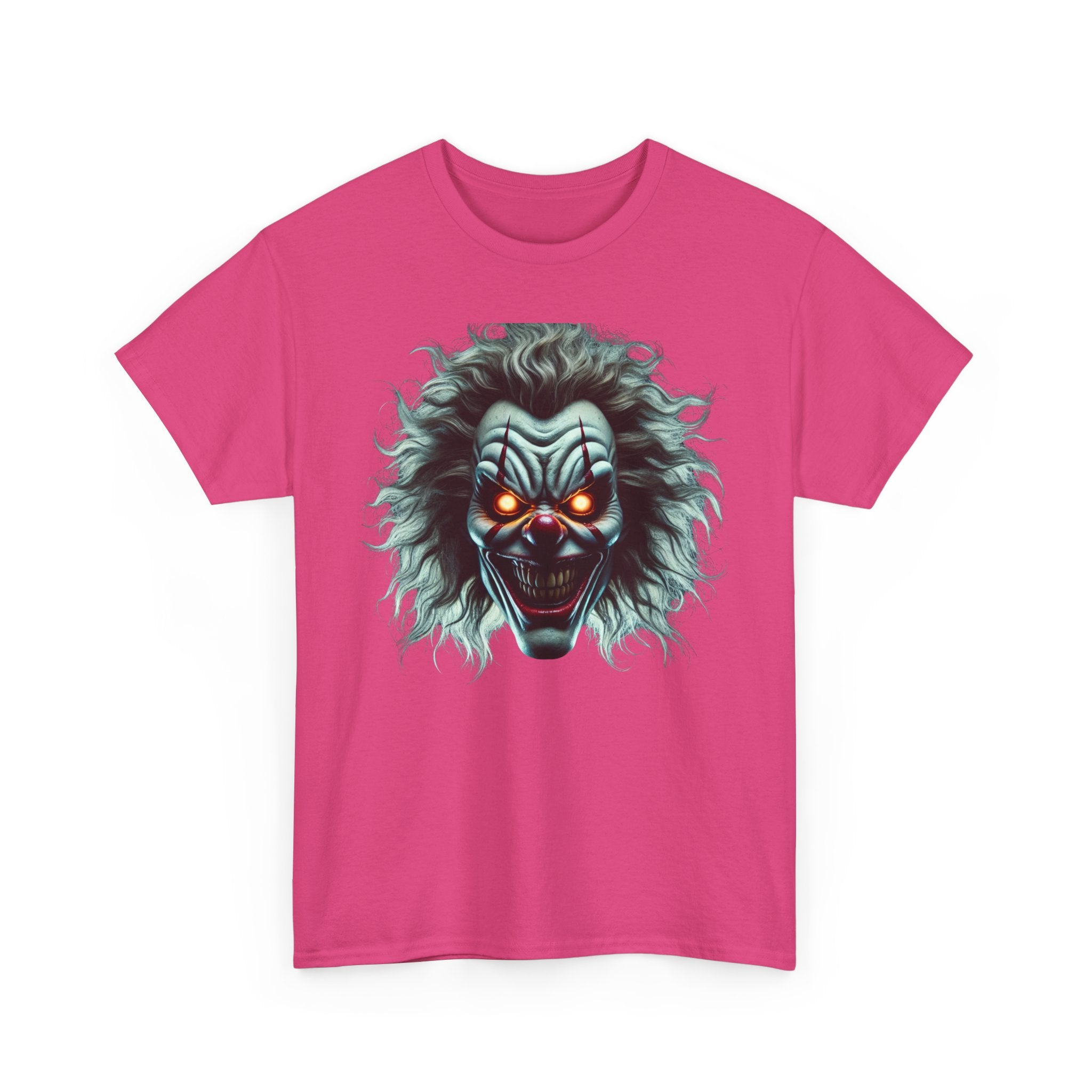 Scary Clown Face T-Shirt – Creepy & Bold Horror Tee