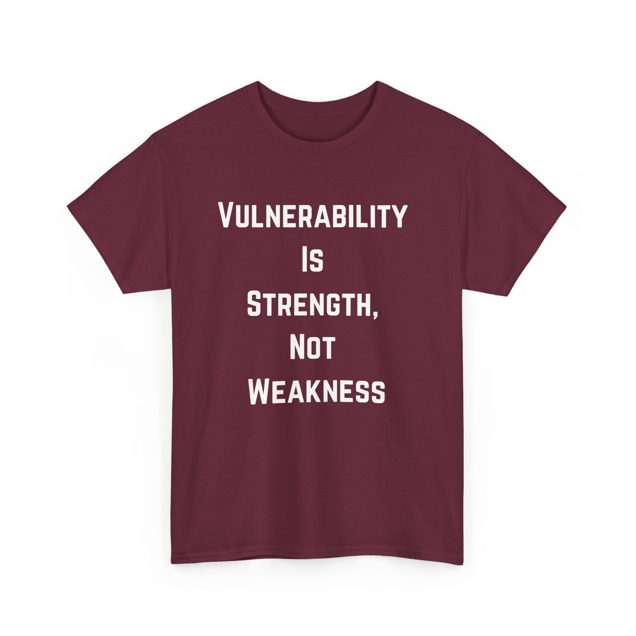 Vulnerability Is Strength T-Shirt – Inspirational & Empowering Tee