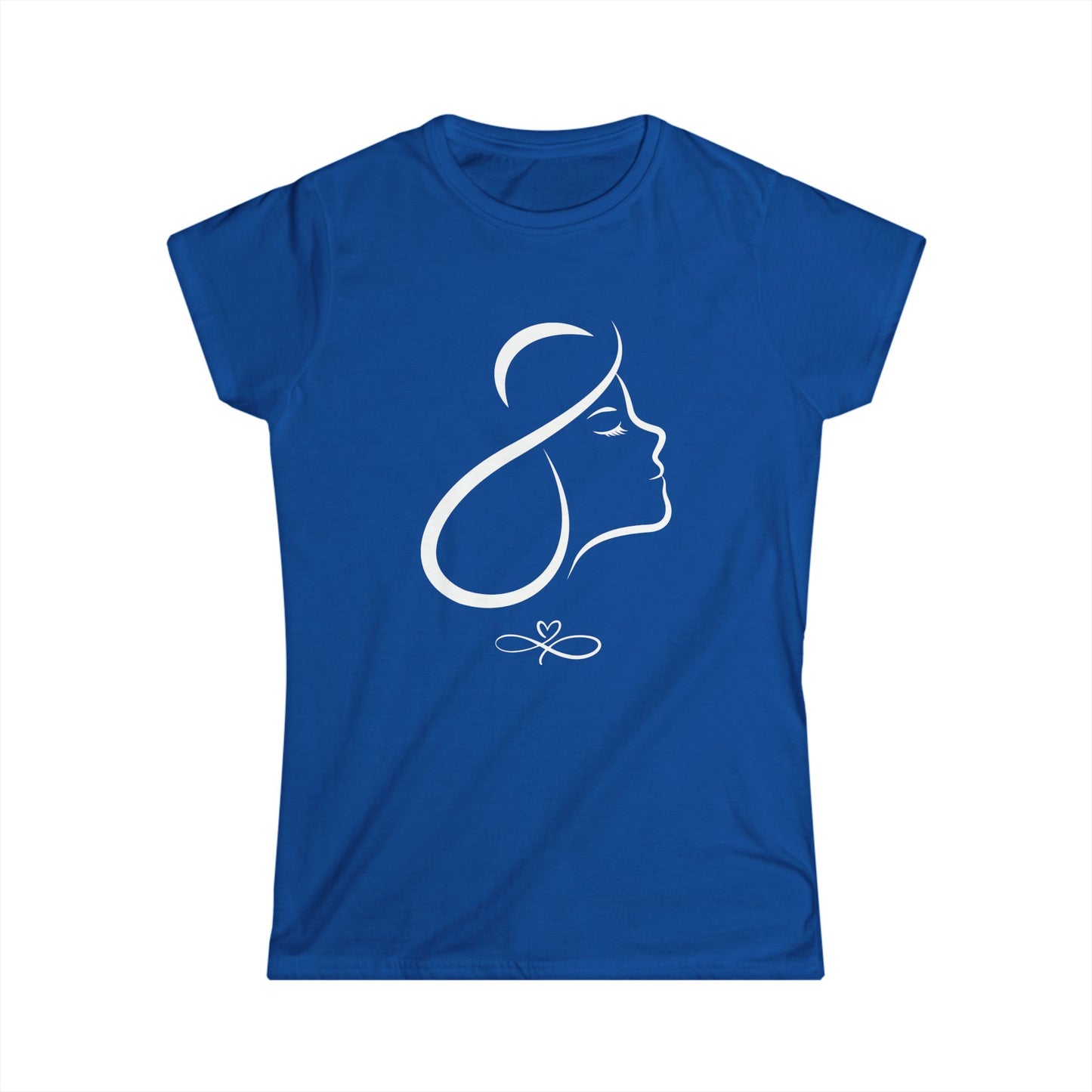 Elegant Female Silhouette T-Shirt – Timeless Class & Style