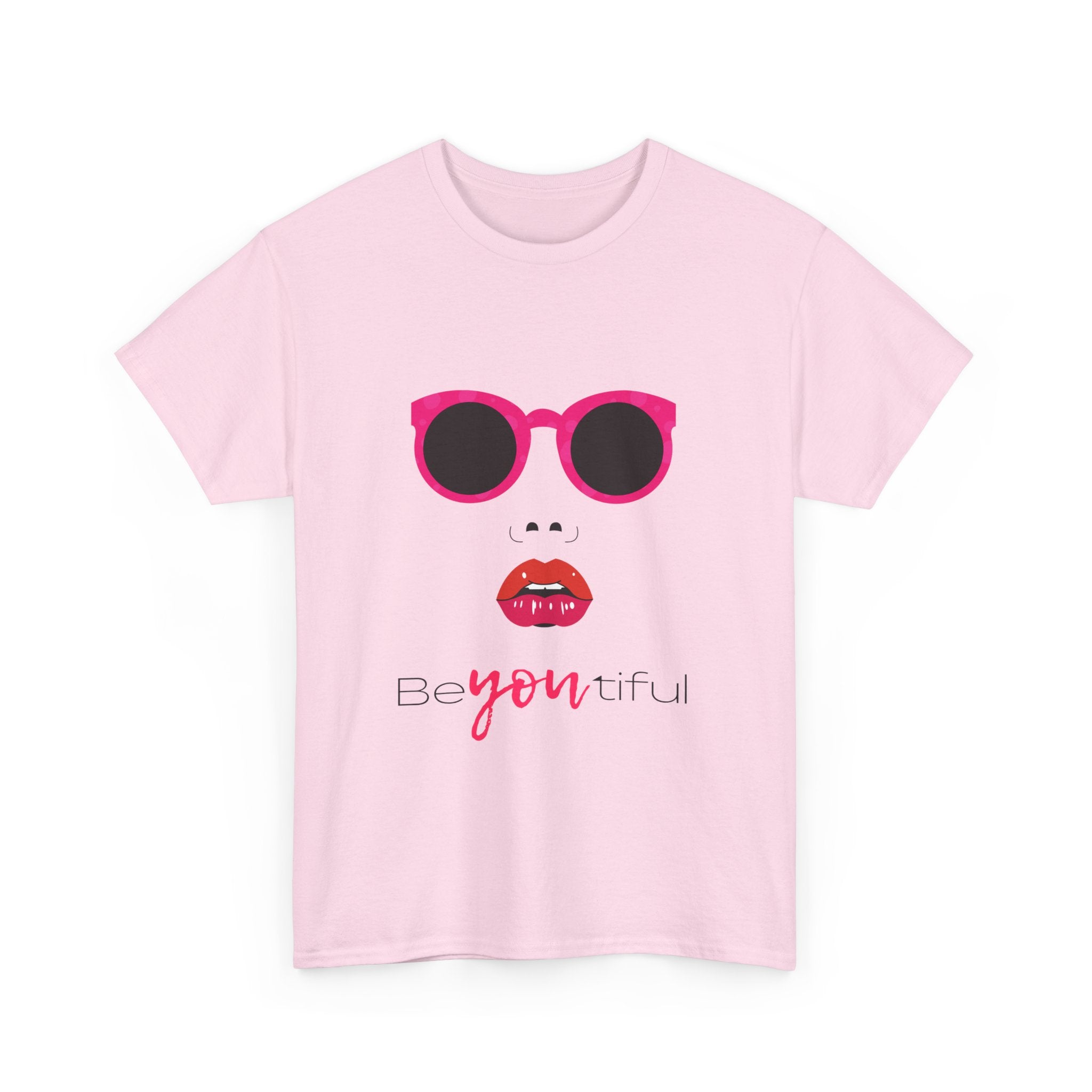 Beyoutiful" Inspirational T-Shirt with Highlighted "Be You