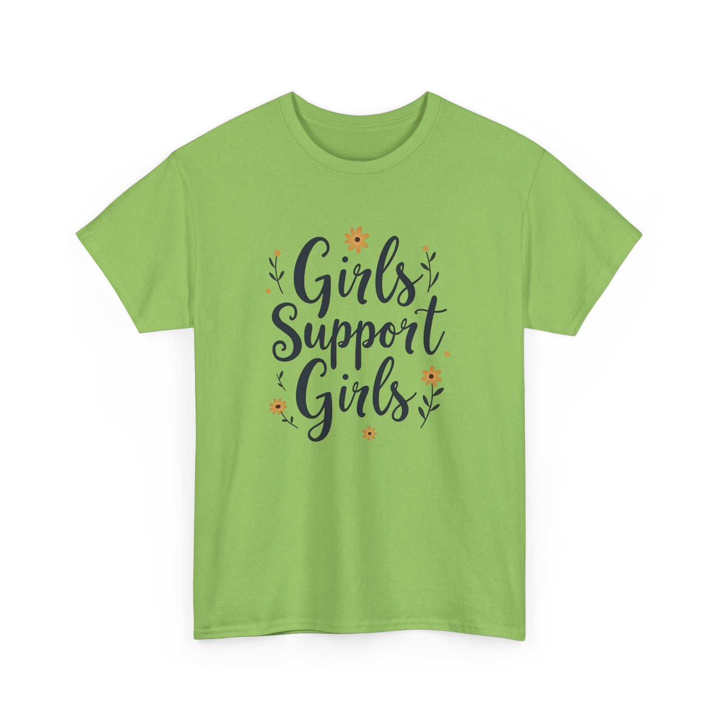 Girls Support Girls T-Shirt – Empowering Feminist Tee for Women 💪👭🌸