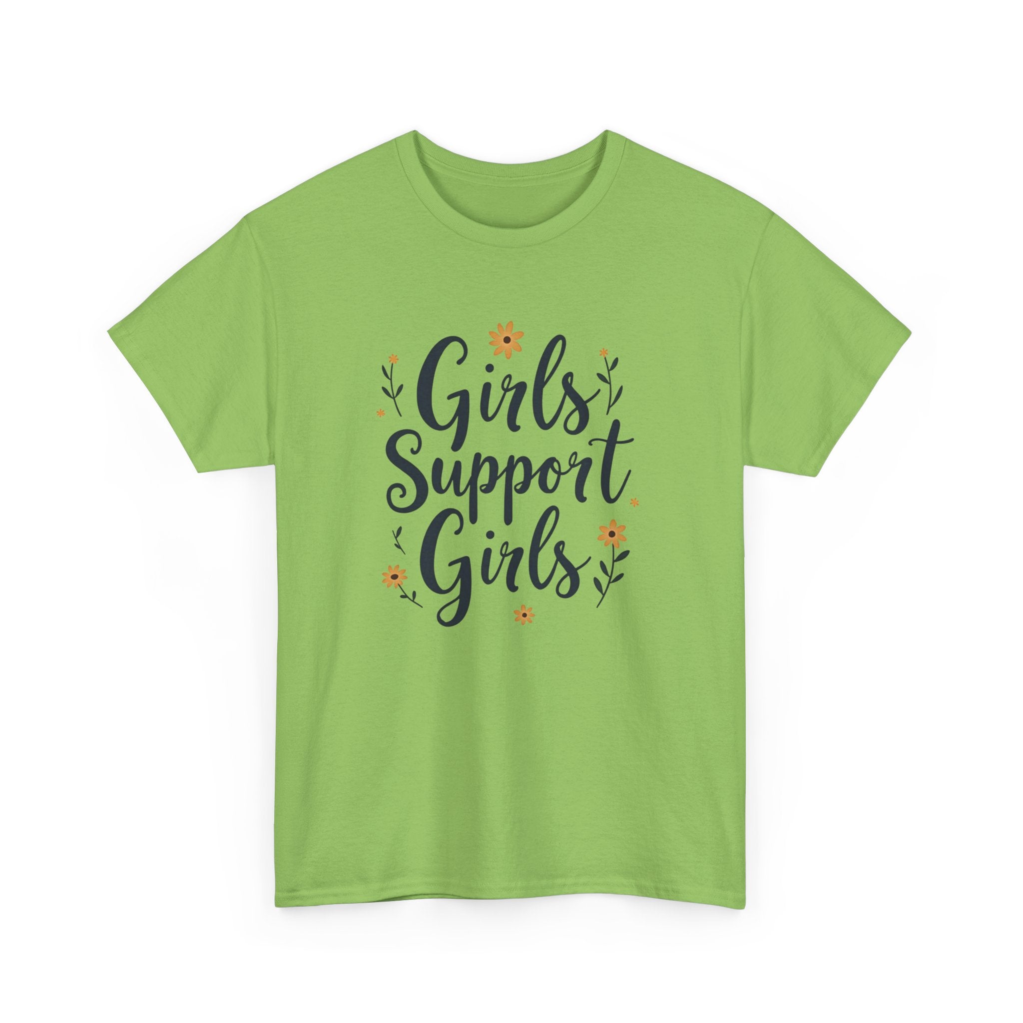 Girls Support Girls T-Shirt – Empowering Feminist Tee for Women 💪👭🌸