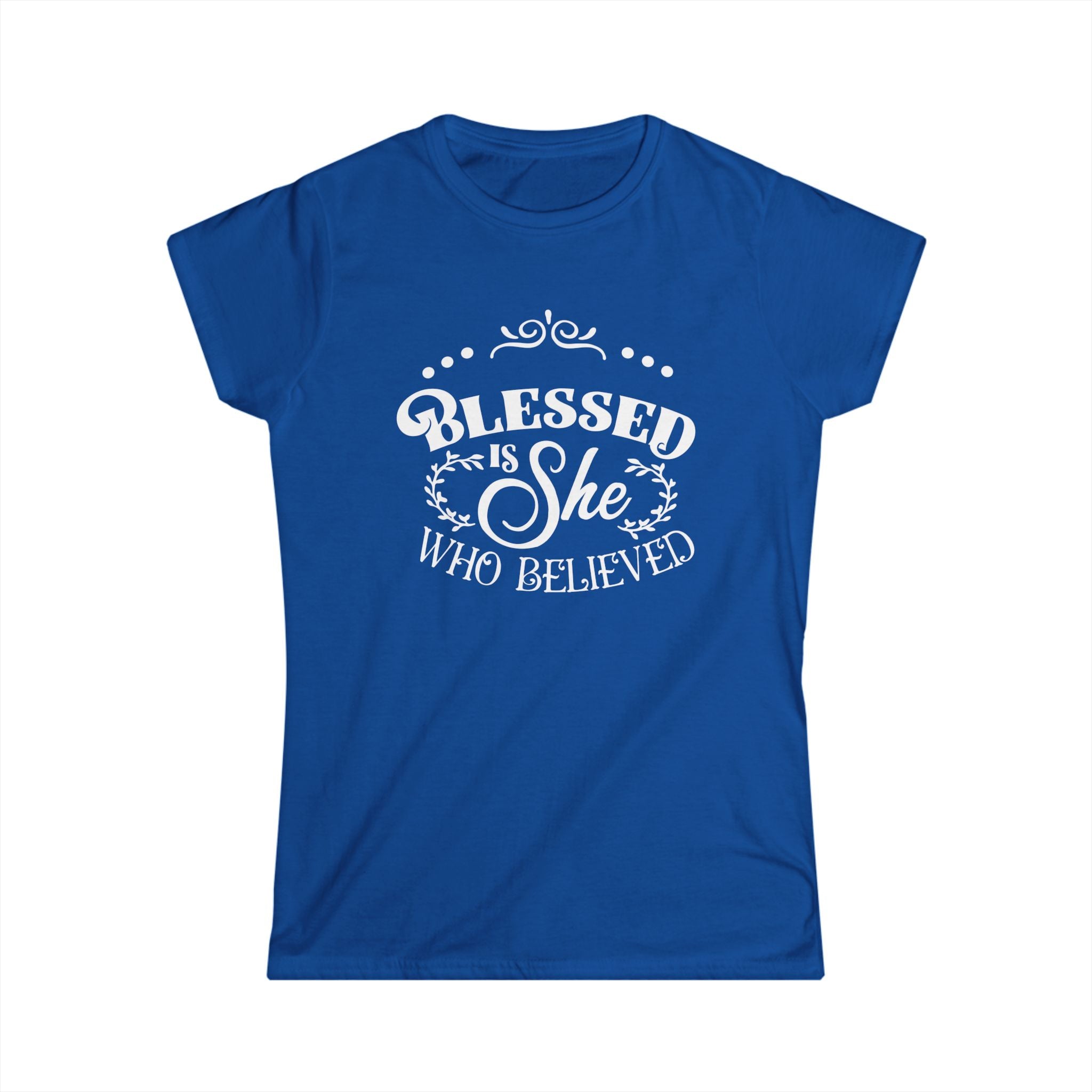 Blessed Is She Who Believed T-Shirt | Faith & Inspiration ✨