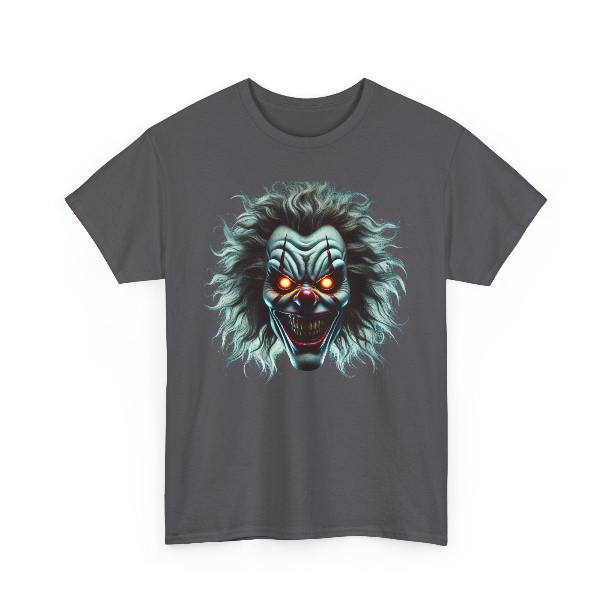 Scary Clown Face T-Shirt – Creepy & Bold Horror Tee