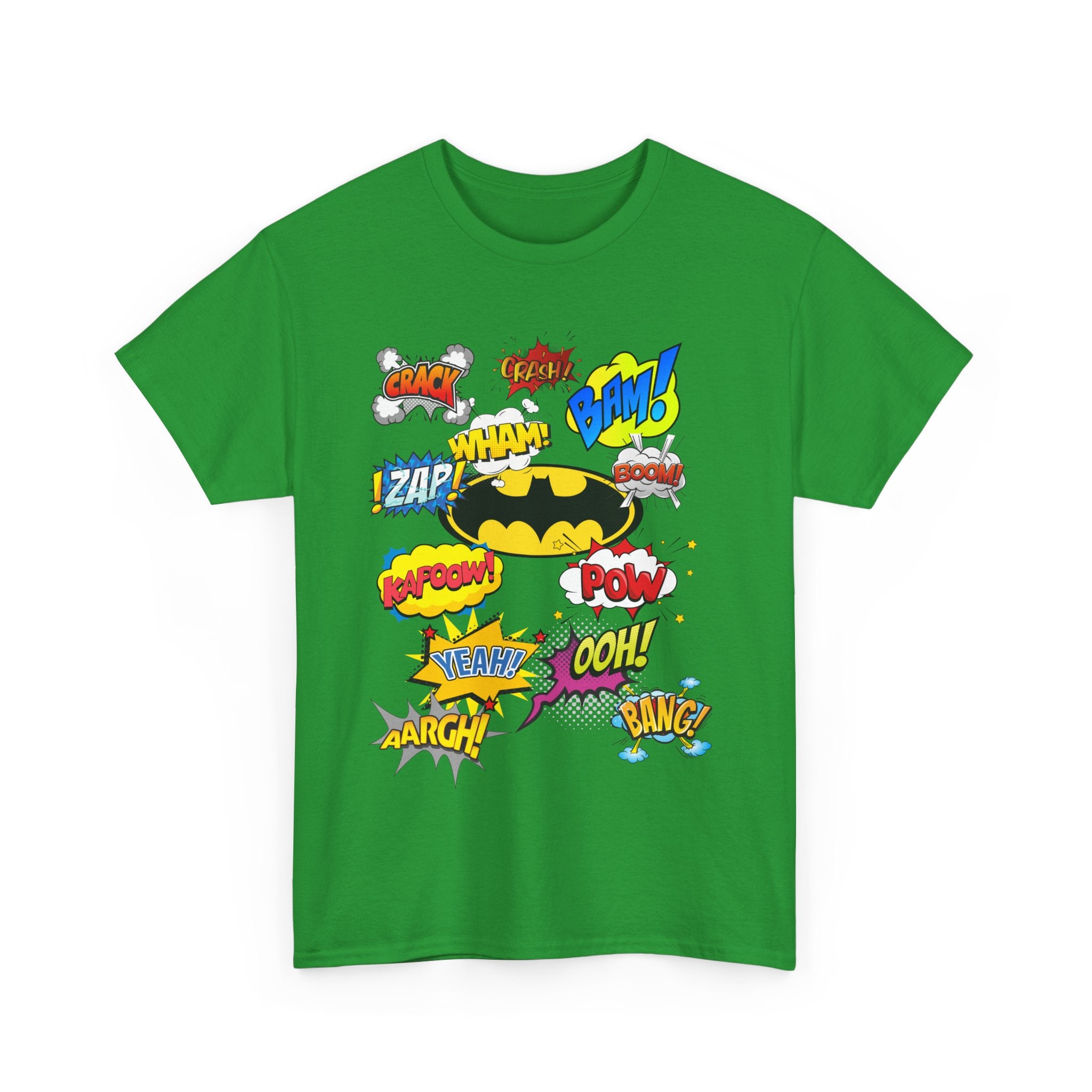 Comic Action Hero Tee – Bang! Crash! Kapow! Bam!