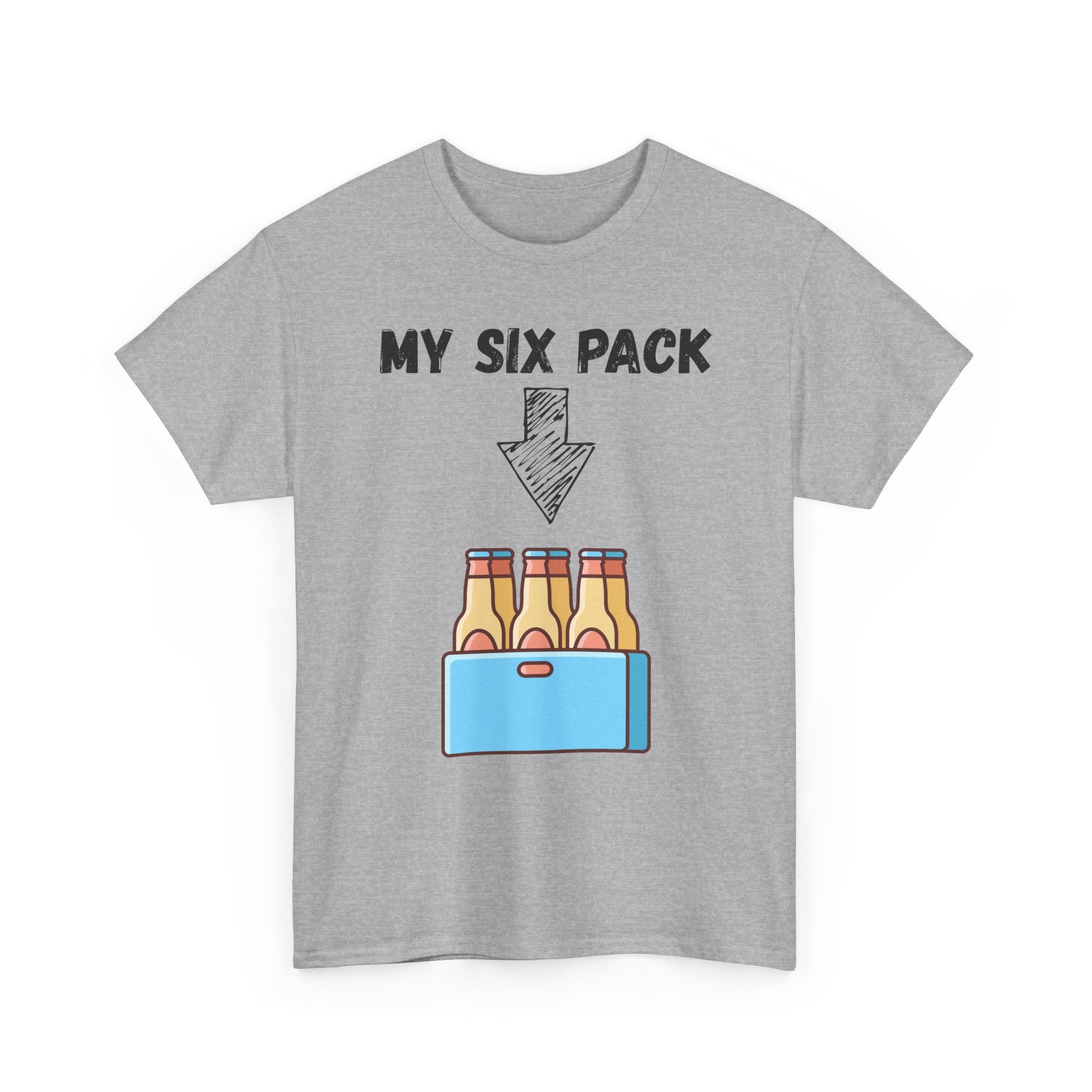 🍺 My Six Pack T-Shirt – Funny Beer Lover Tee for Men