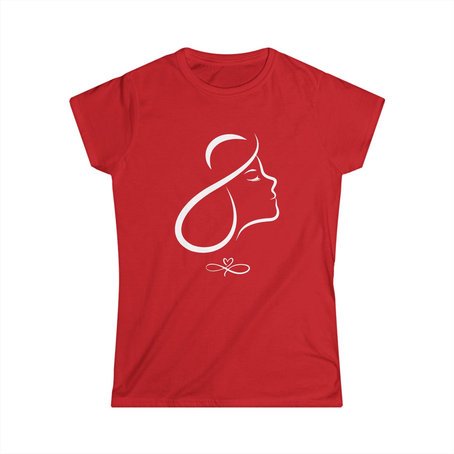 Elegant Female Silhouette T-Shirt – Timeless Class & Style