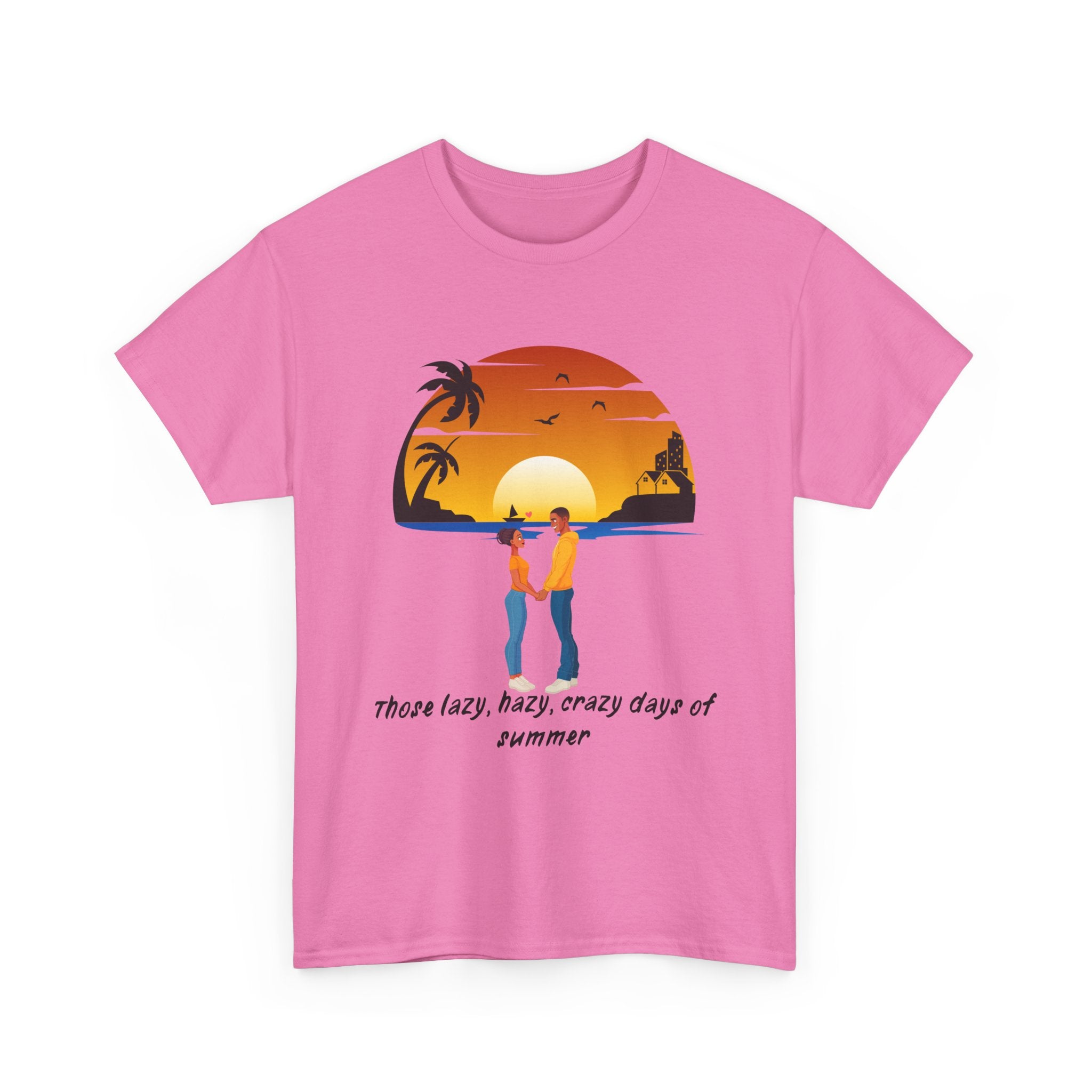 Those Lazy, Hazy, Crazy Days of Summer, Beach T-Shirt