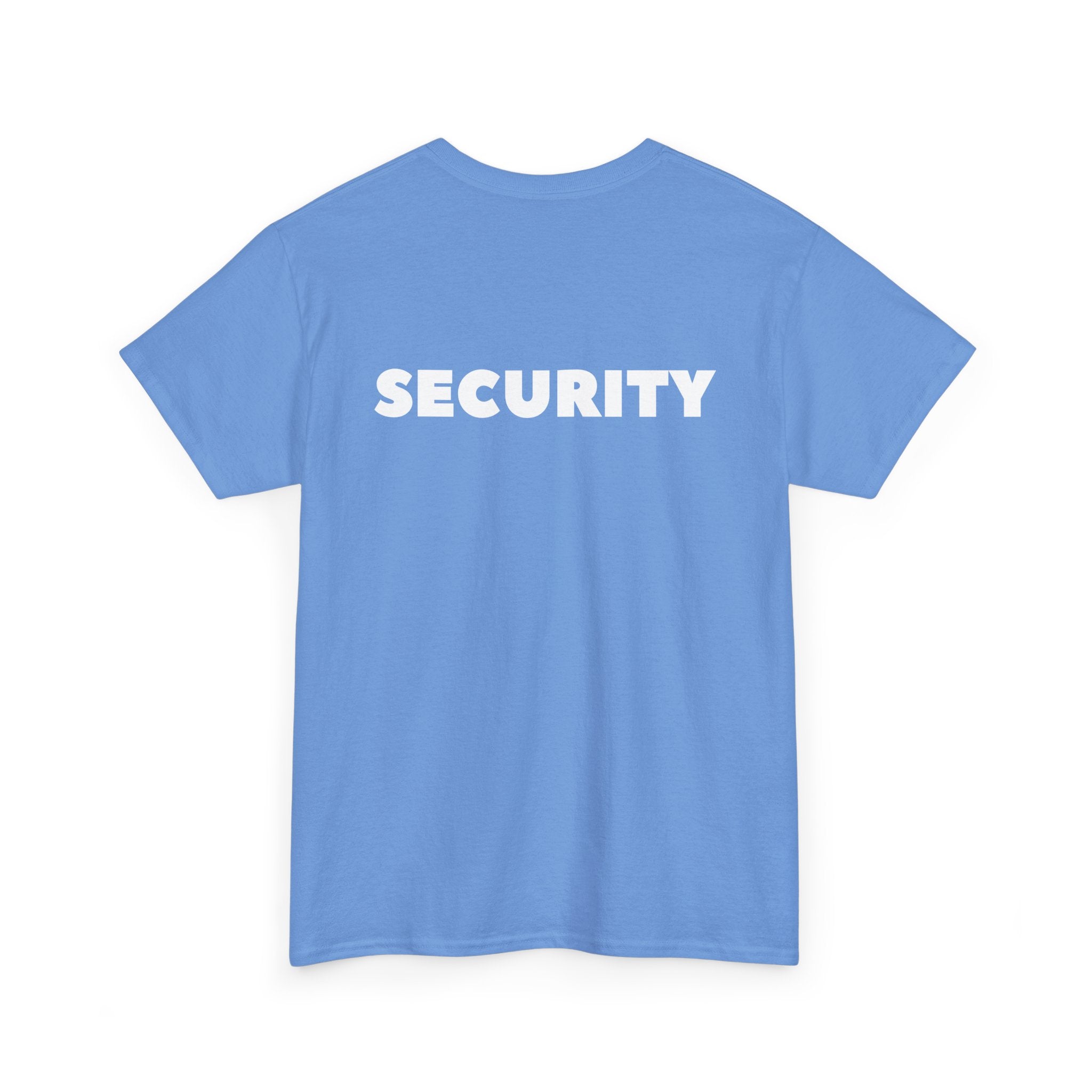 Security Unisex T-Shirt (Back Print)