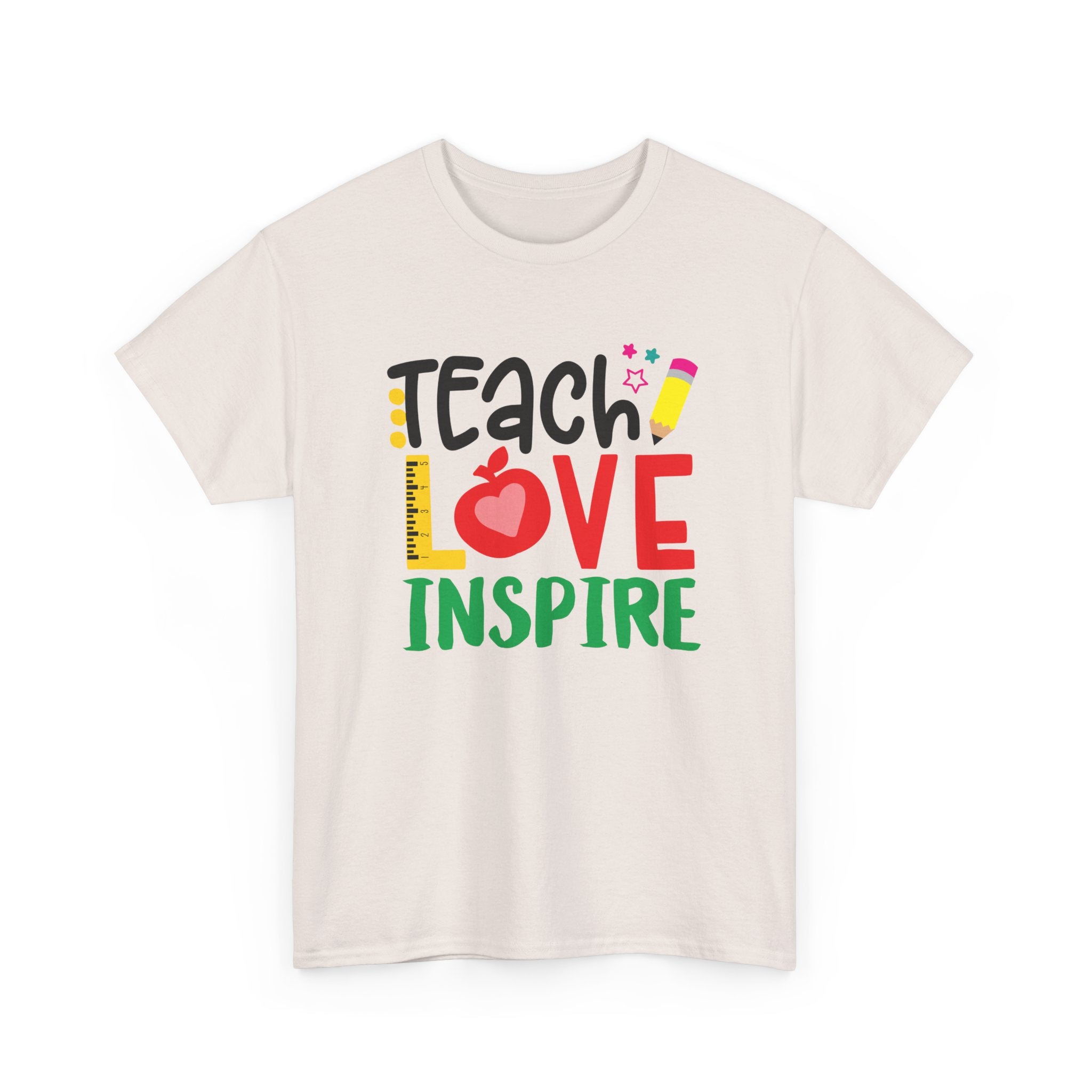 Teach Love Inspire T-Shirt | Empowering Teacher Tee