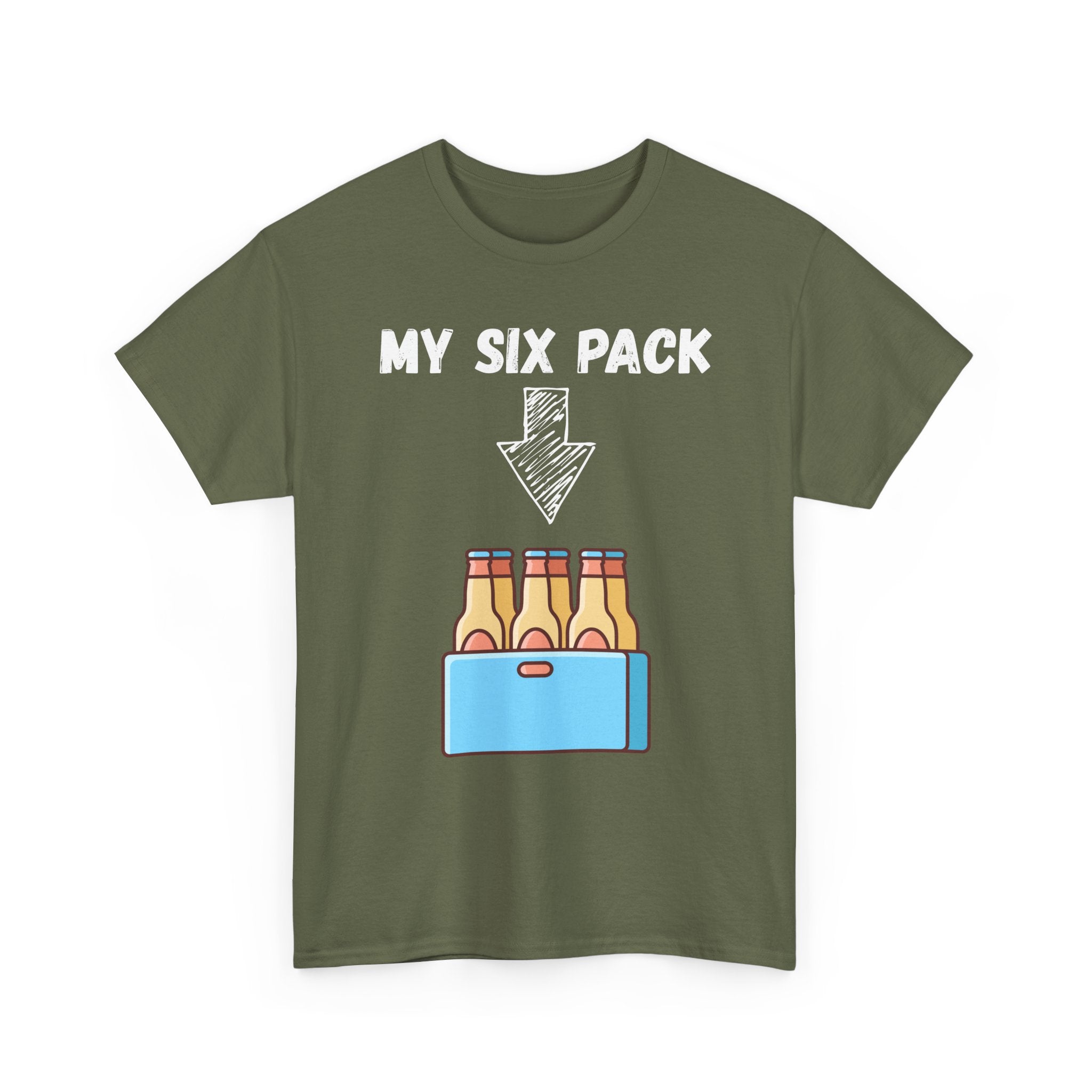 🍺 My Six Pack T-Shirt – Funny Beer Lover Tee for Men