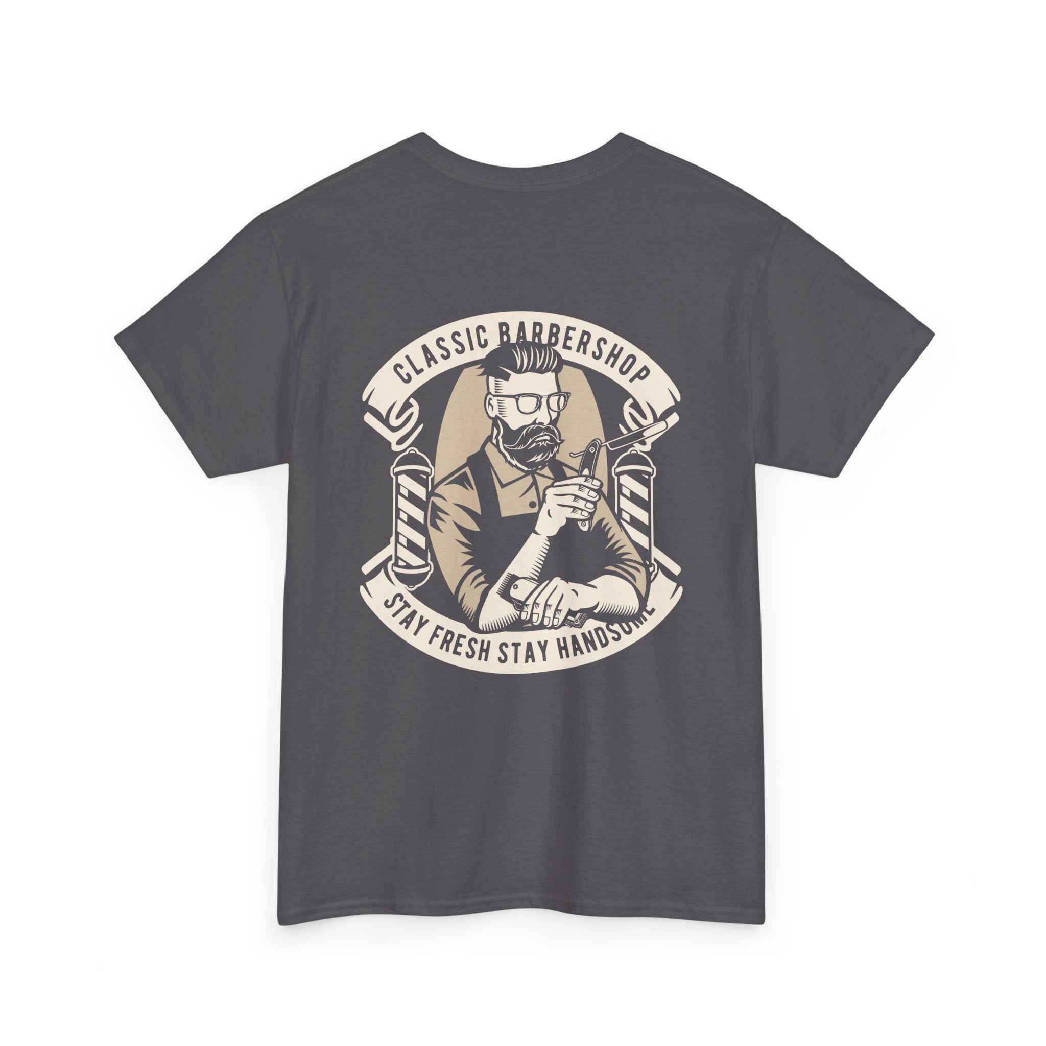 Classic Barbershop T-Shirt – Stay Fresh, Stay Handsome