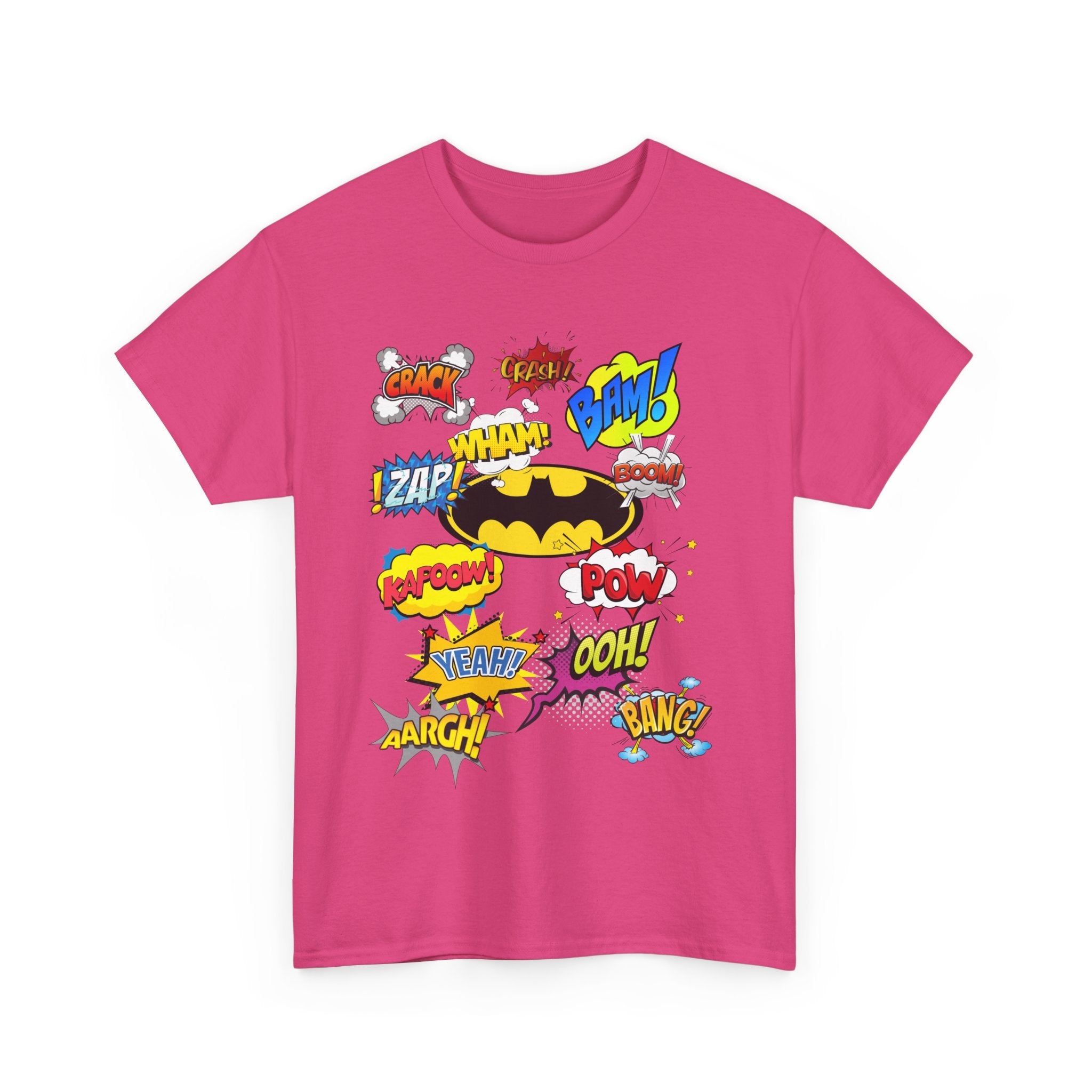 Comic Action Hero Tee – Bang! Crash! Kapow! Bam!