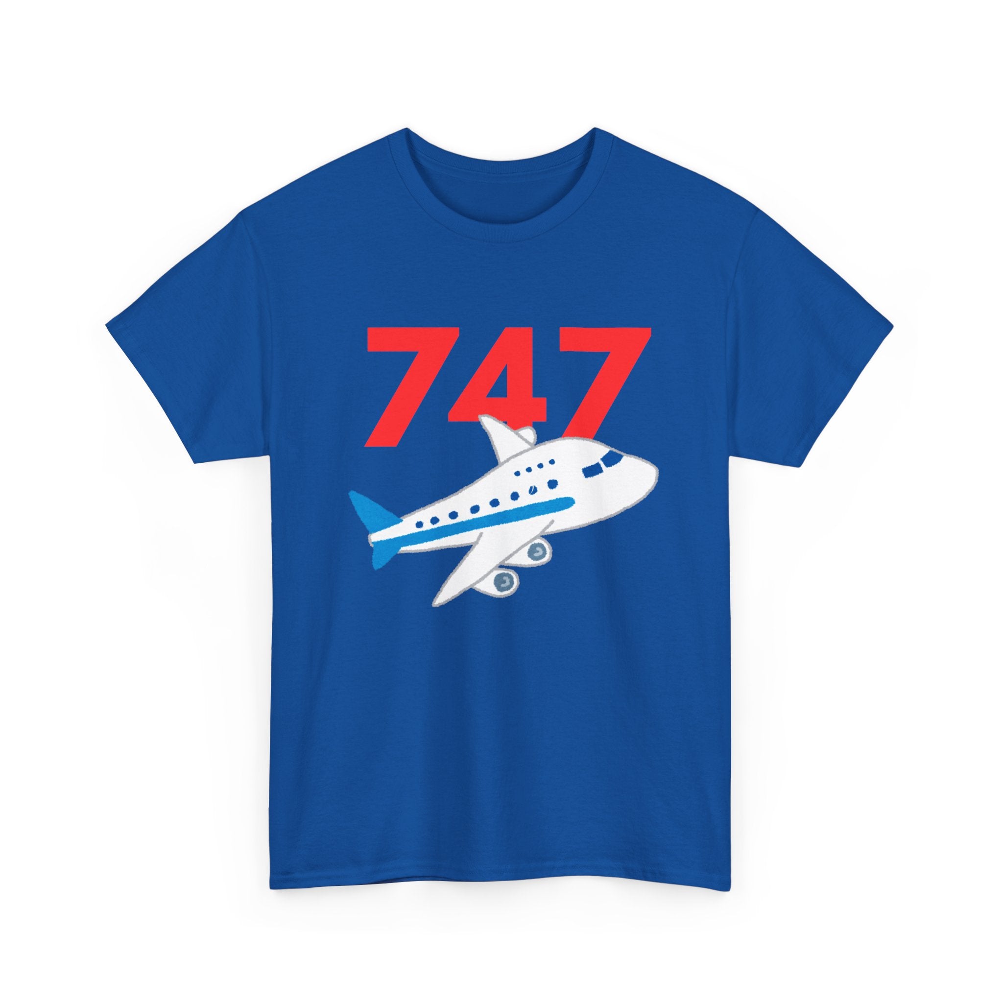 ✈️ 747 Jumbo Jet T-Shirt – Classic Aviation Tee for Plane Lovers