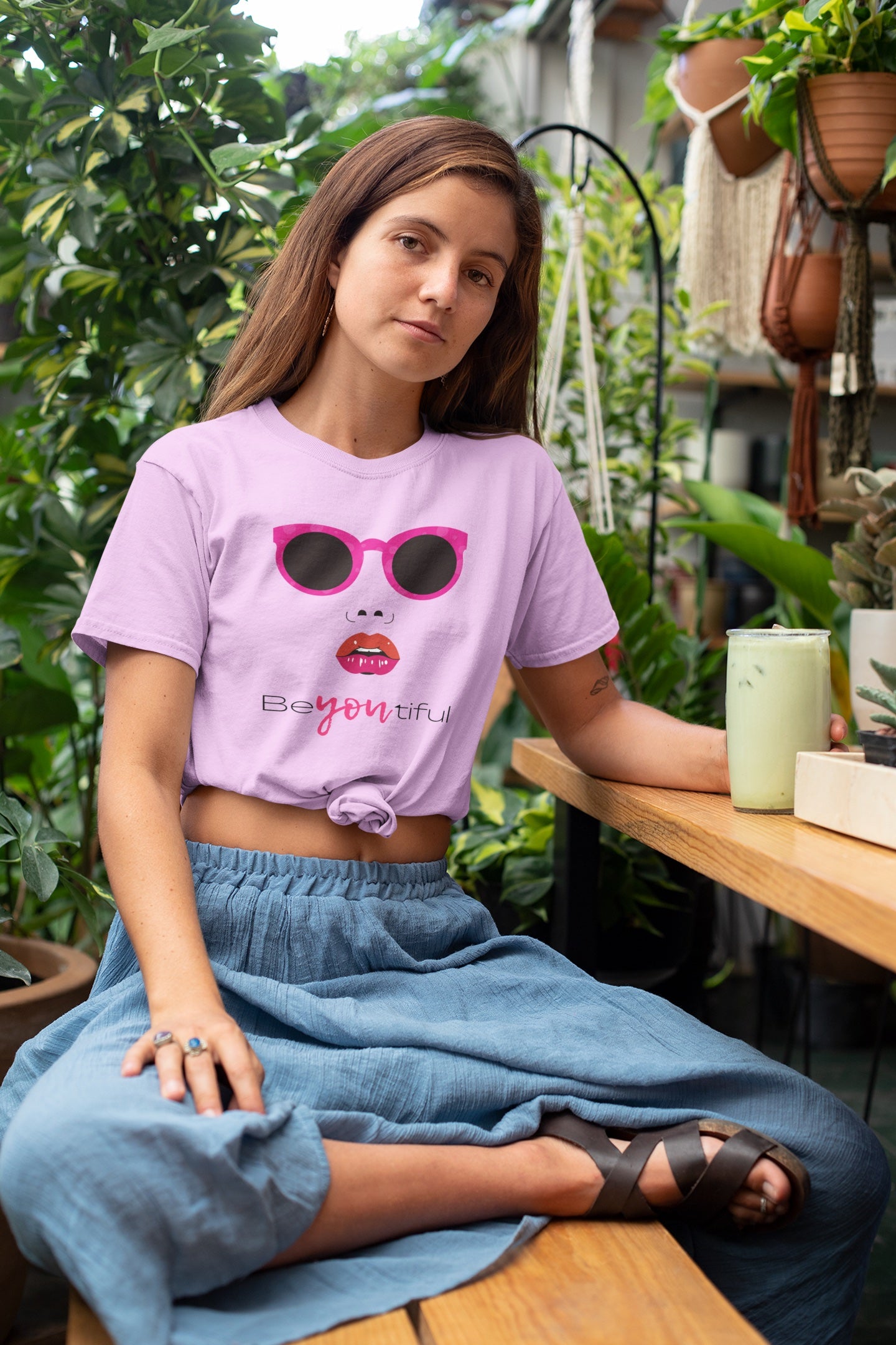 Beyoutiful Inspirational T-Shirt with Highlighted "Be You"