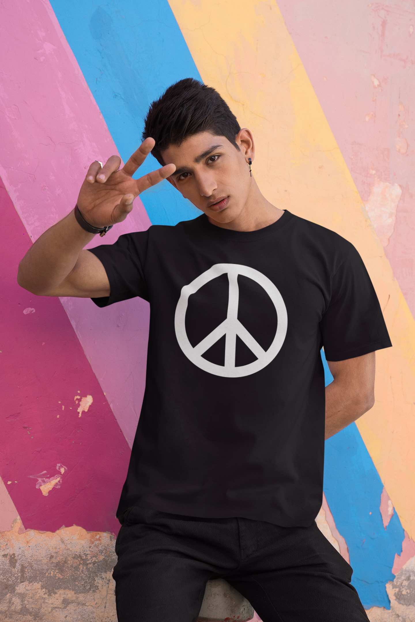 Peace Symbol T-Shirt – Spread Positivity and Harmony