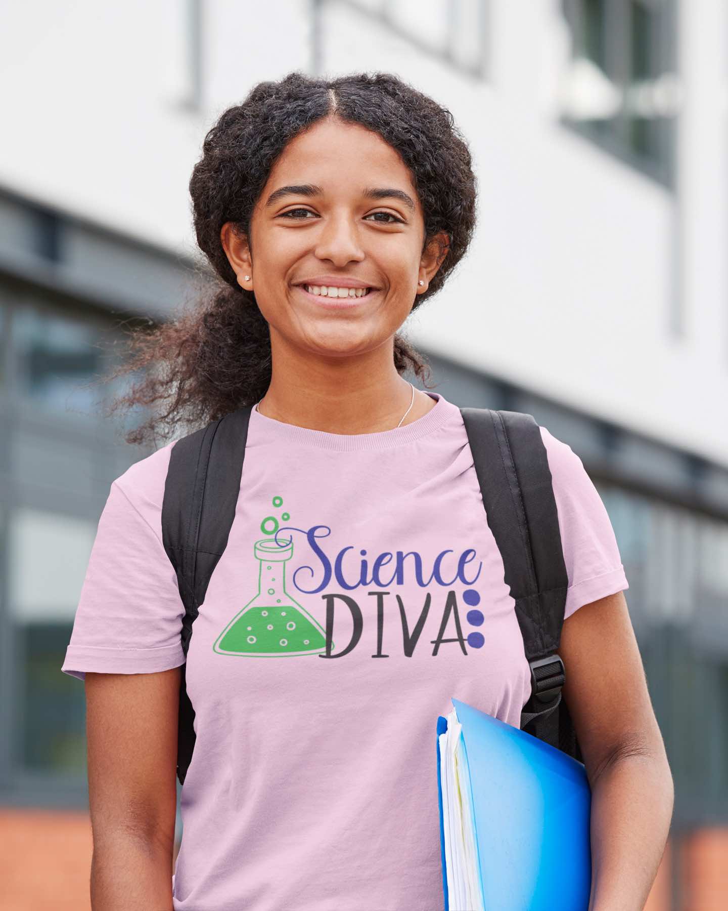 Science Diva T-Shirt - Perfect for Women Who Love Science