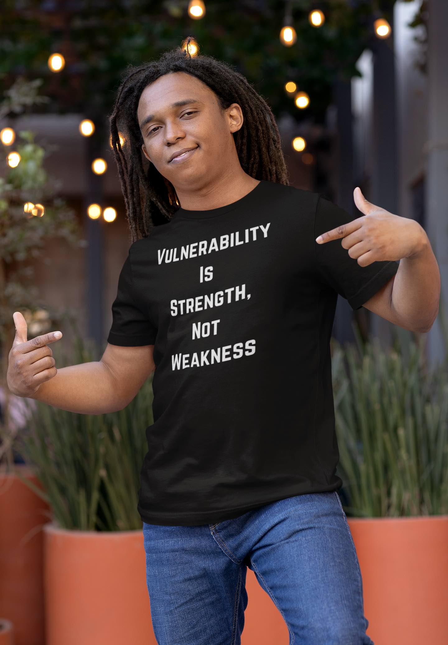 Vulnerability Is Strength T-Shirt – Inspirational & Empowering Tee