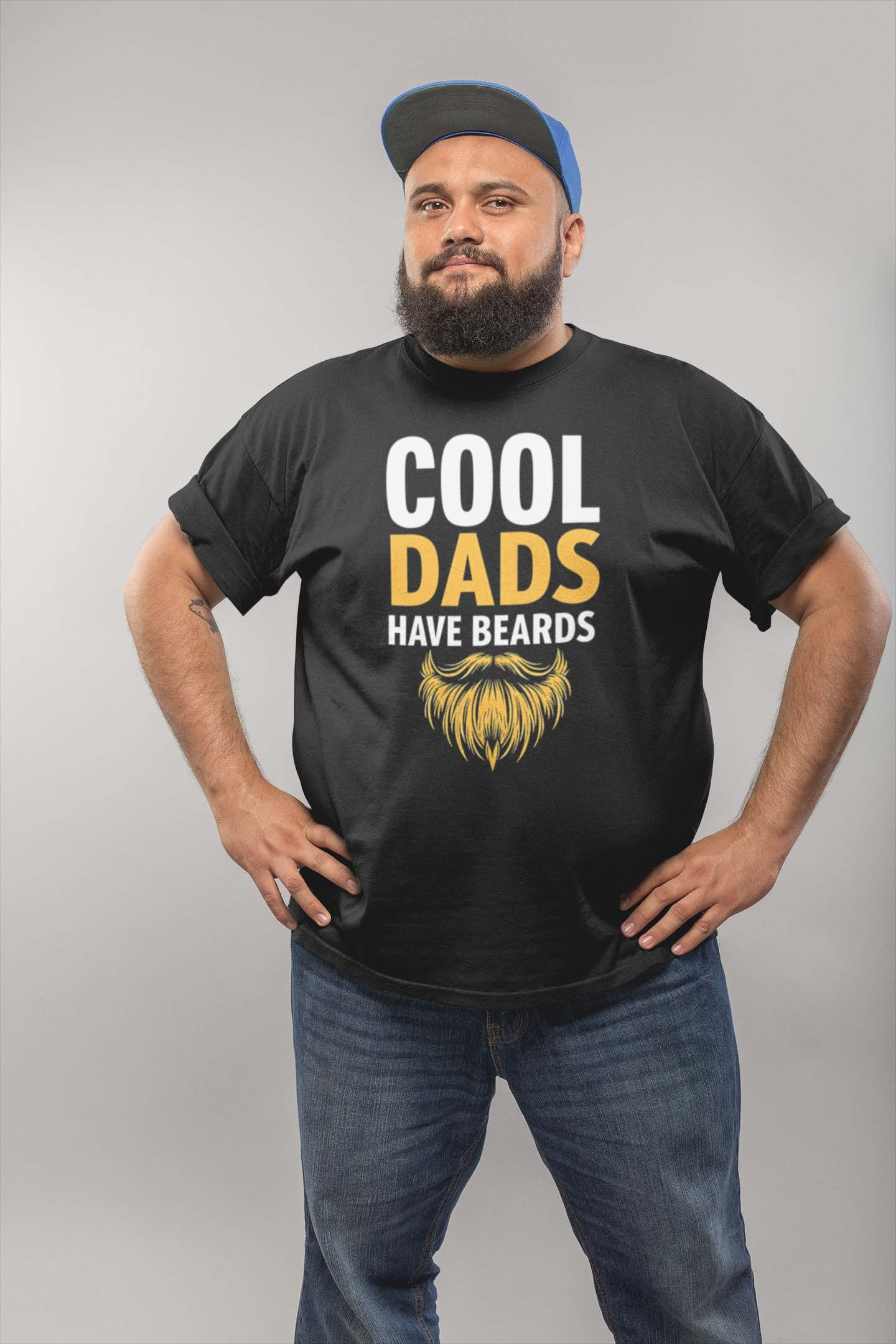 Cool Dads Have Beards | Funny Father’s Day T-Shirt