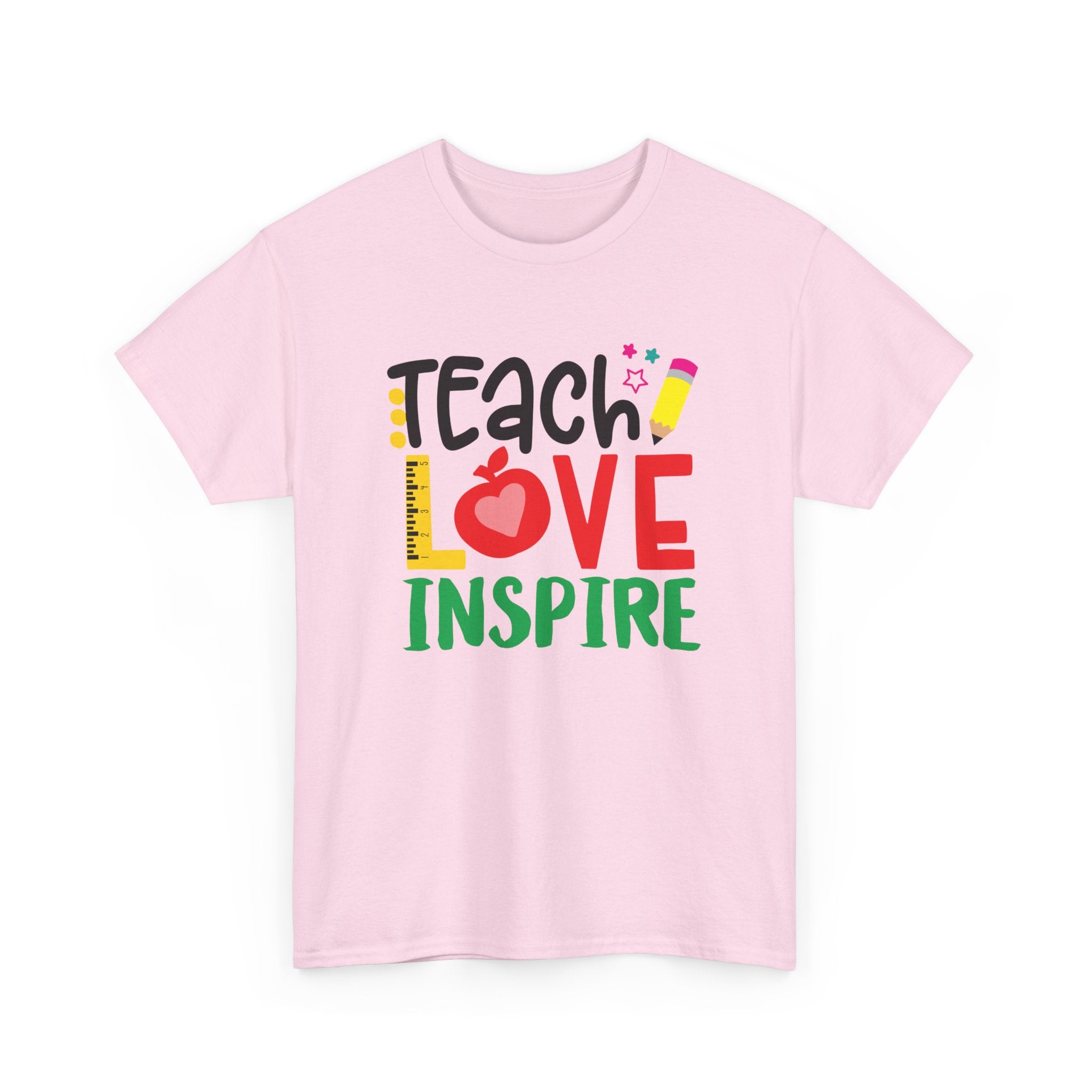 Teach Love Inspire T-Shirt | Empowering Teacher Tee